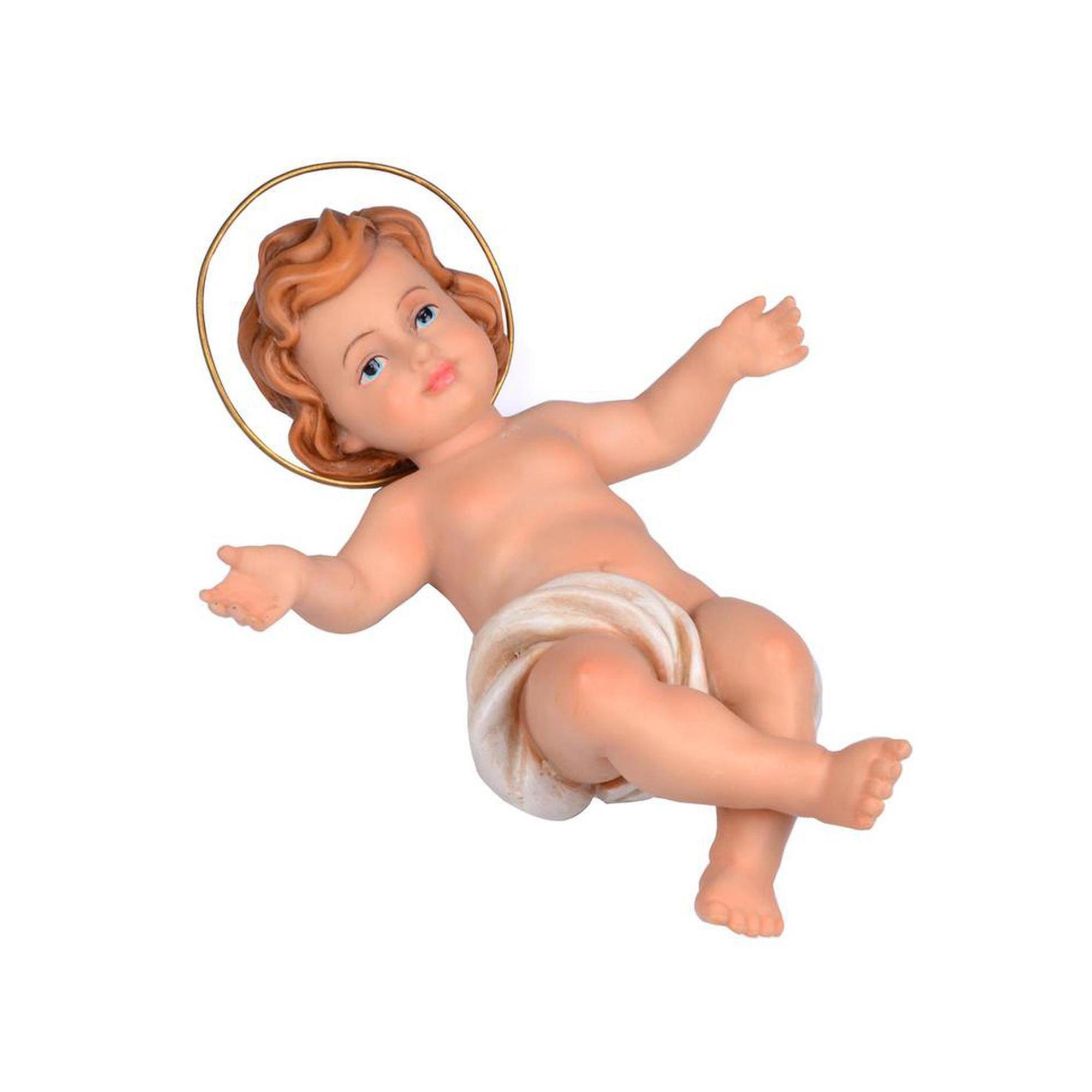 BABY JESUS C/AUREOLA21CM - 026-490293