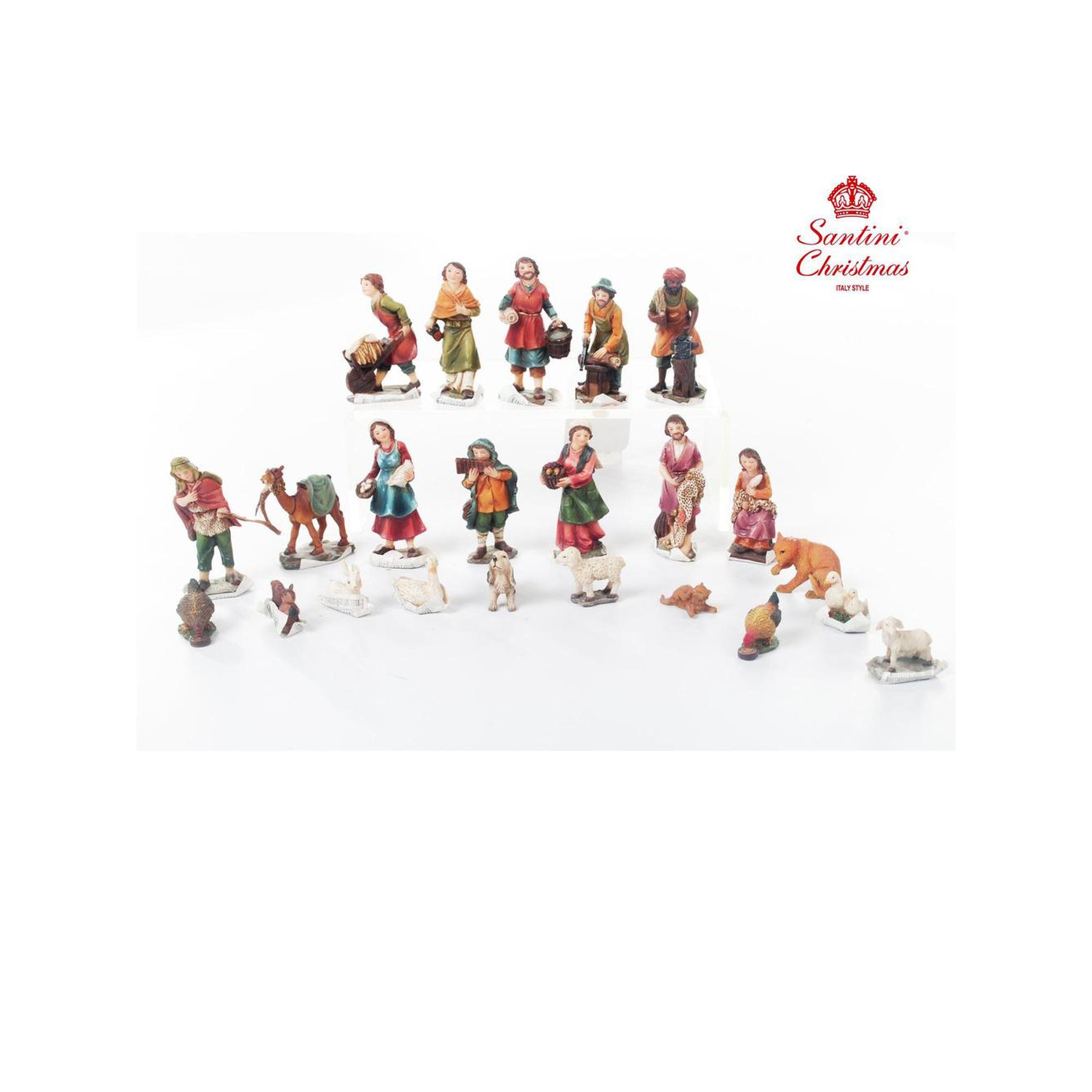 JG VILLAGERS/ANIMALS 23PZ 7CM - 027-491090