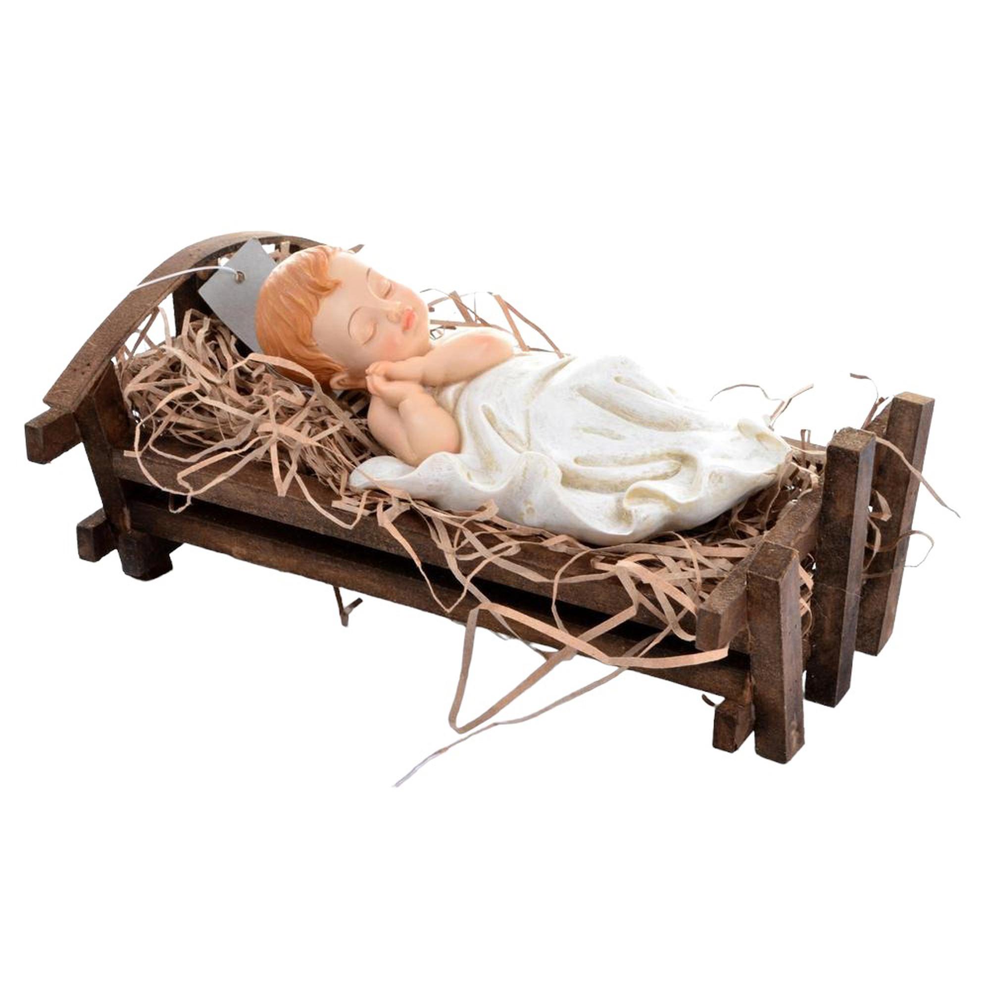 JG BABY JESUS/MANGER 2PCS - 063-490406