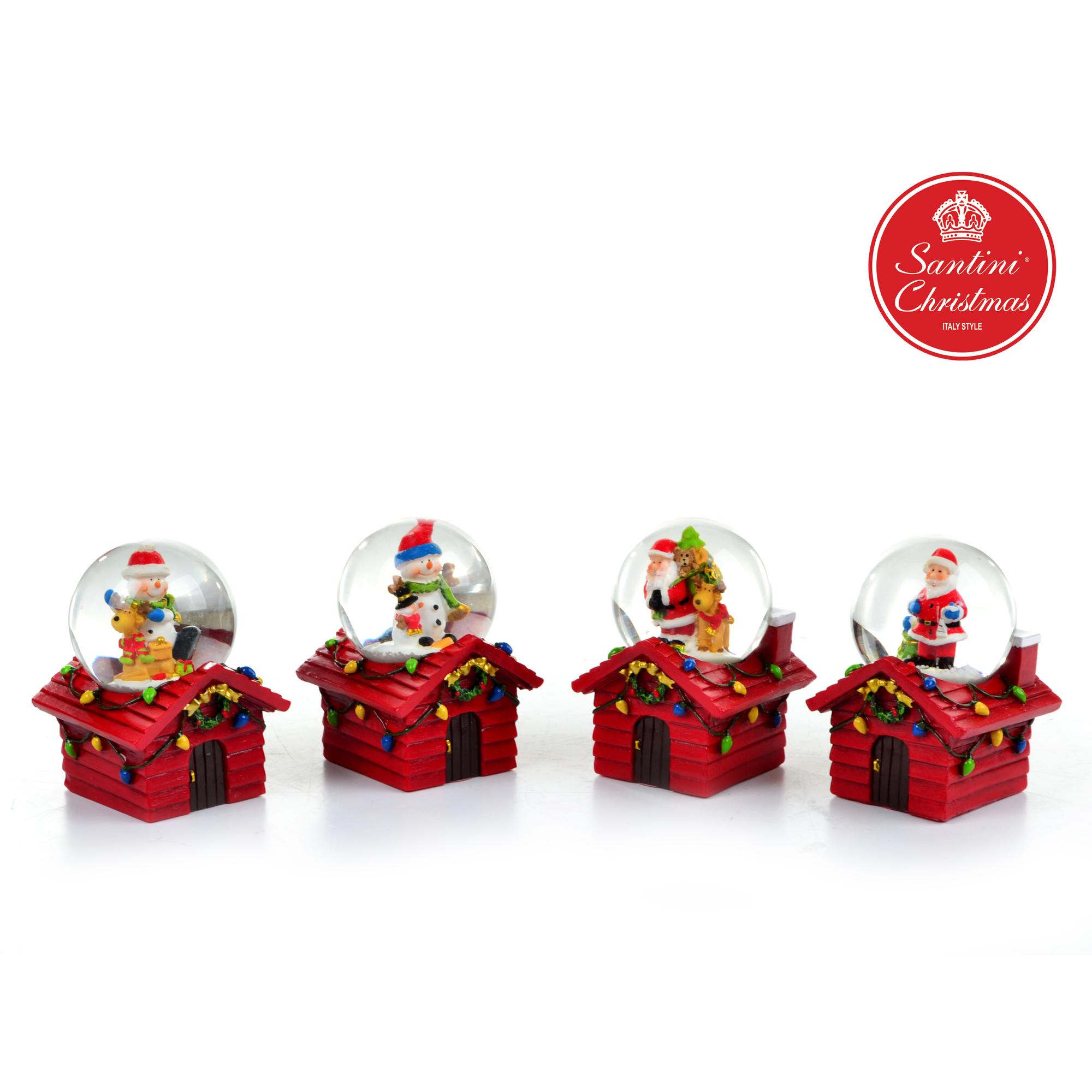 BOLA D/AGUA NAVIDAD 4SRT - 064-762424