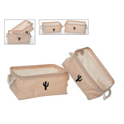 JG CESTA P/ROPA 2PZ 35X25X16 3