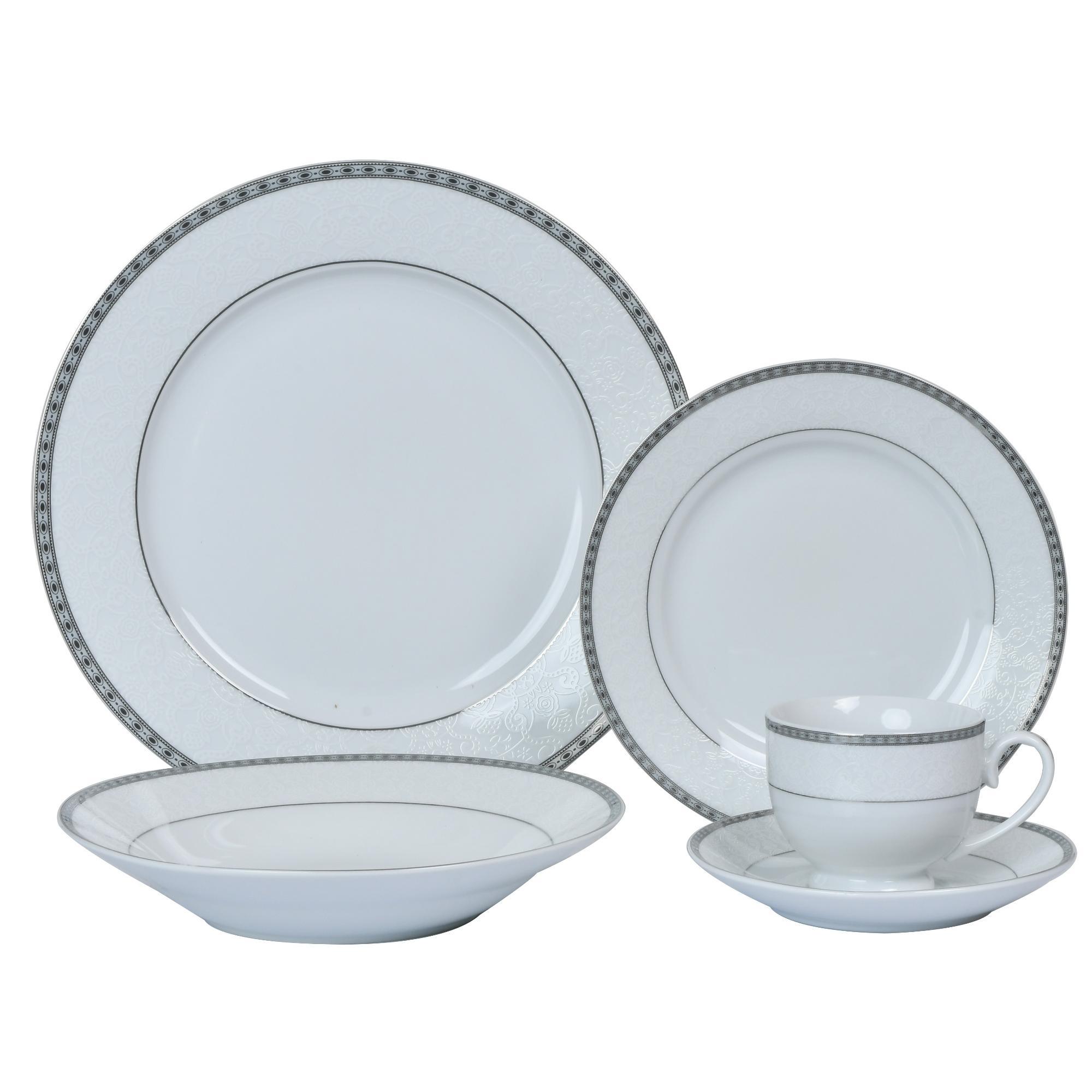 PORCELAIN 20PCS DINNER SET - 086-196780