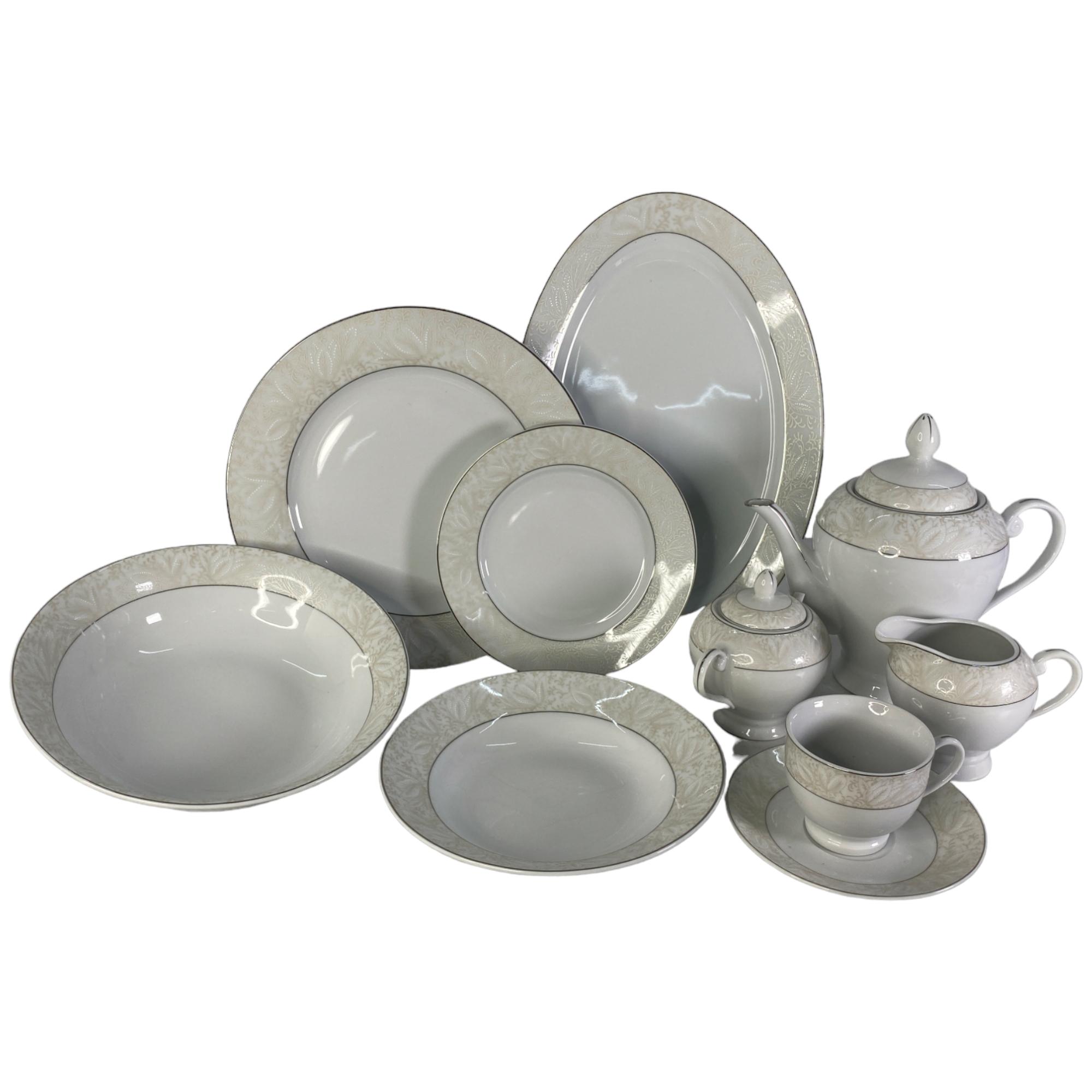 PORCELAIN 47PCS DINNER SET - 086-197011