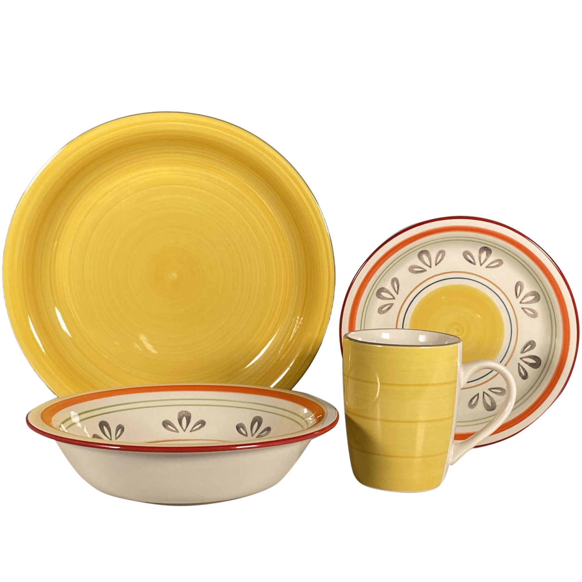 JG D/ VAJILLA 16PZ 27X27X3CM - 087-670062