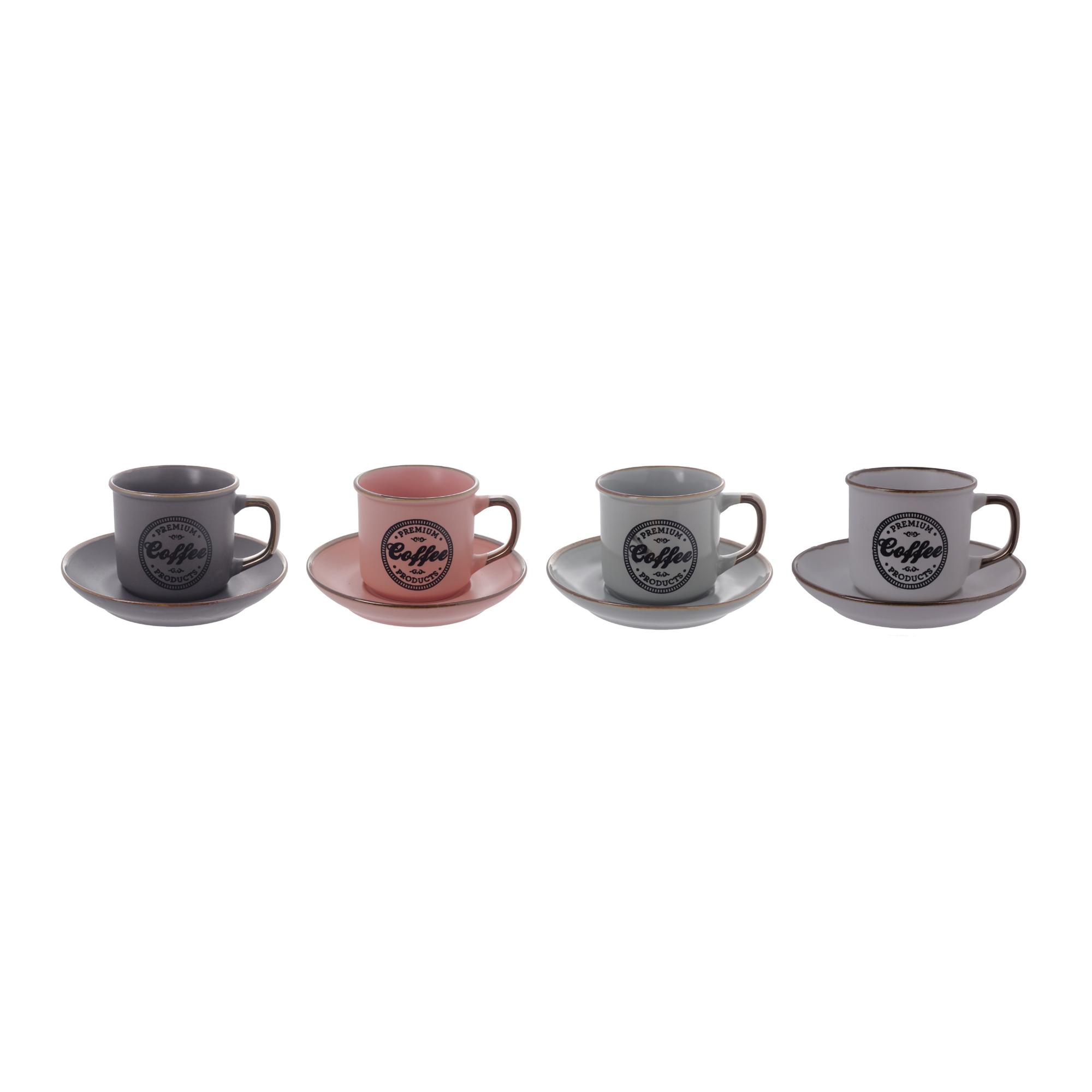 CUP W/PLATE 4SET - 087-770004
