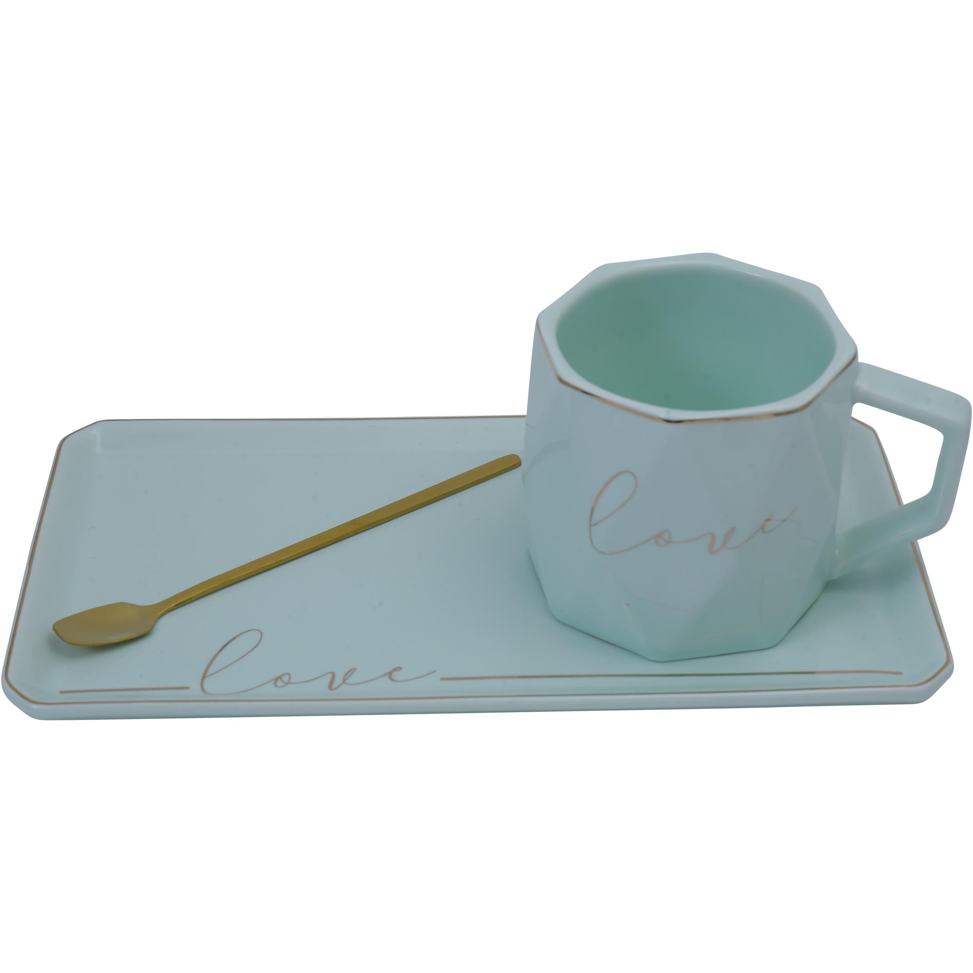 1mug(260CC)+1saucer+1spoon - Noritex