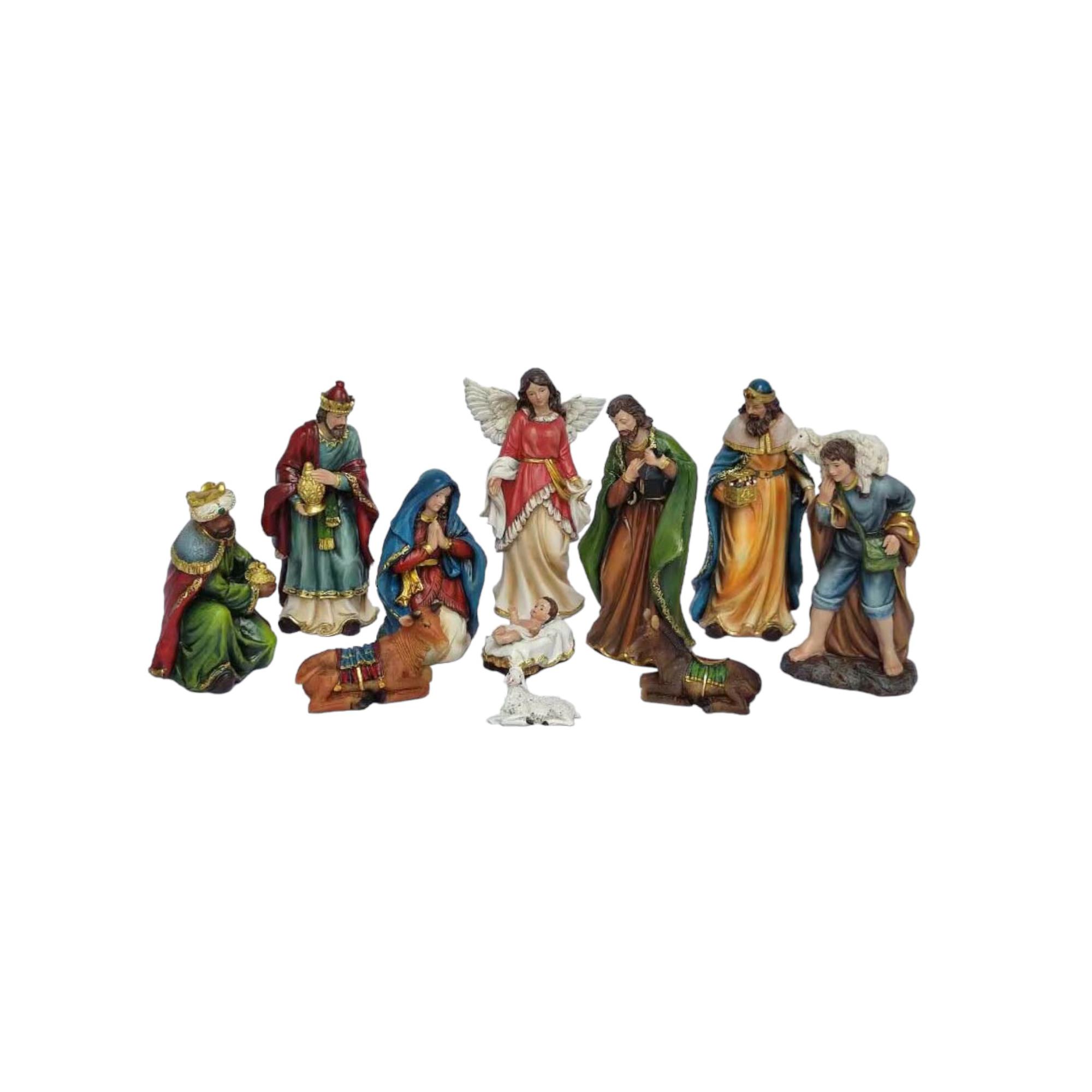 POLY S/11 7" NATIVITY SET - 100-0200121