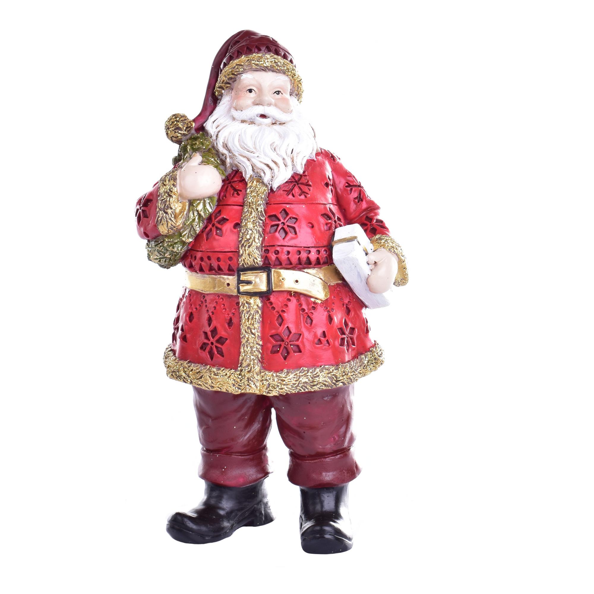 SANTA DECOR 13X10X24CM - Noritex