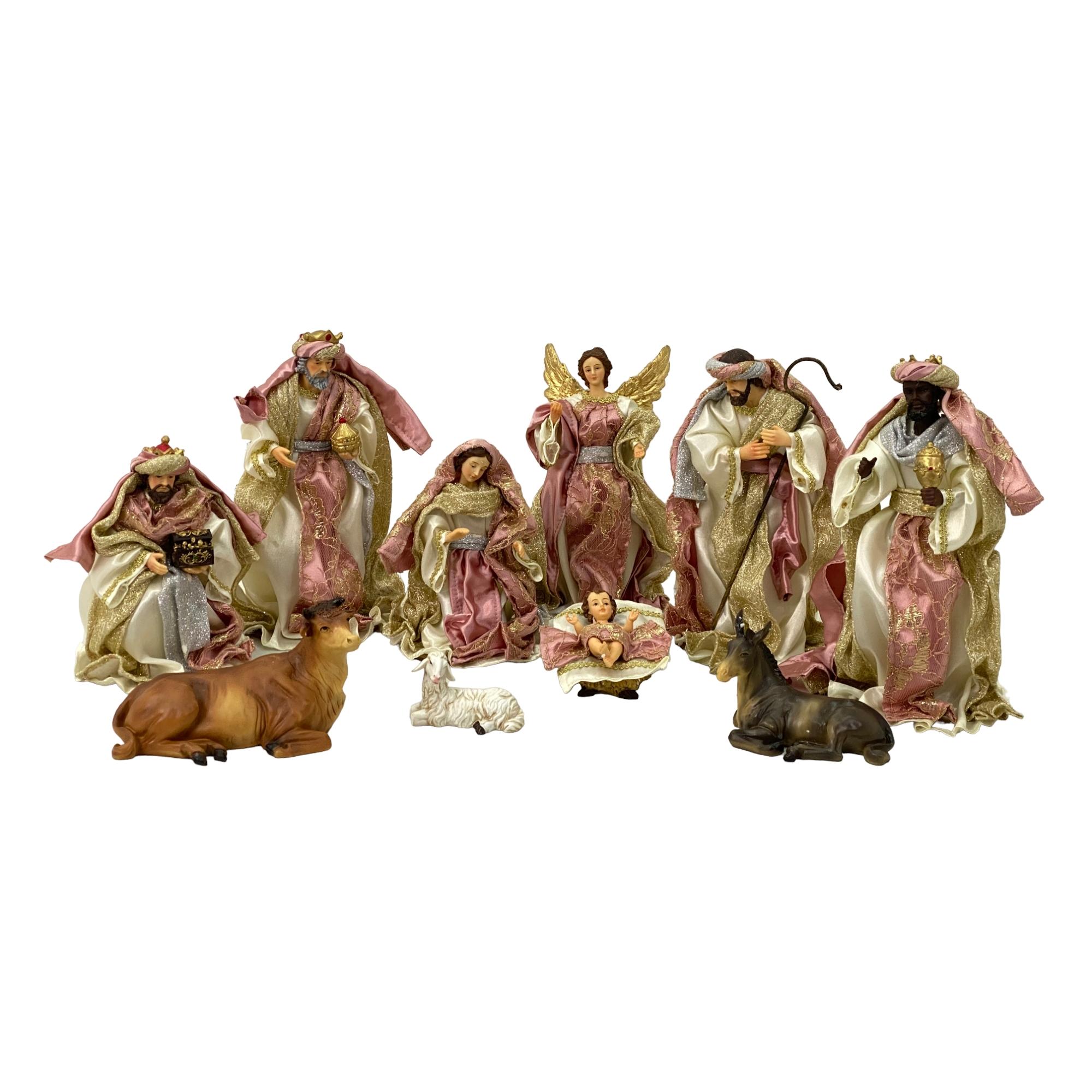 10" FABRIC NATIVITY SET - 100-4900511