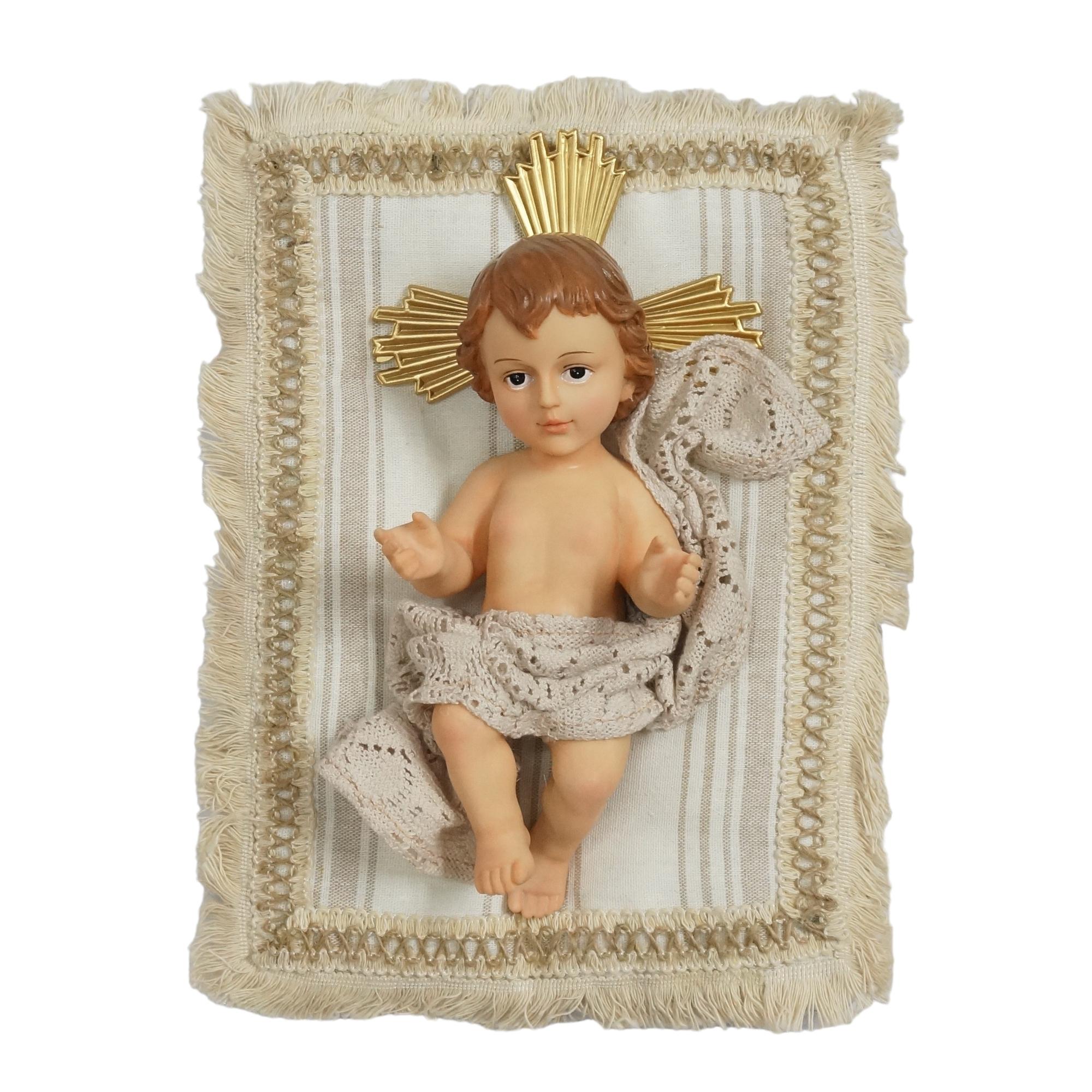 BEBE JESUS C/COJIN 9'' 18X8X25 - 100-4900587