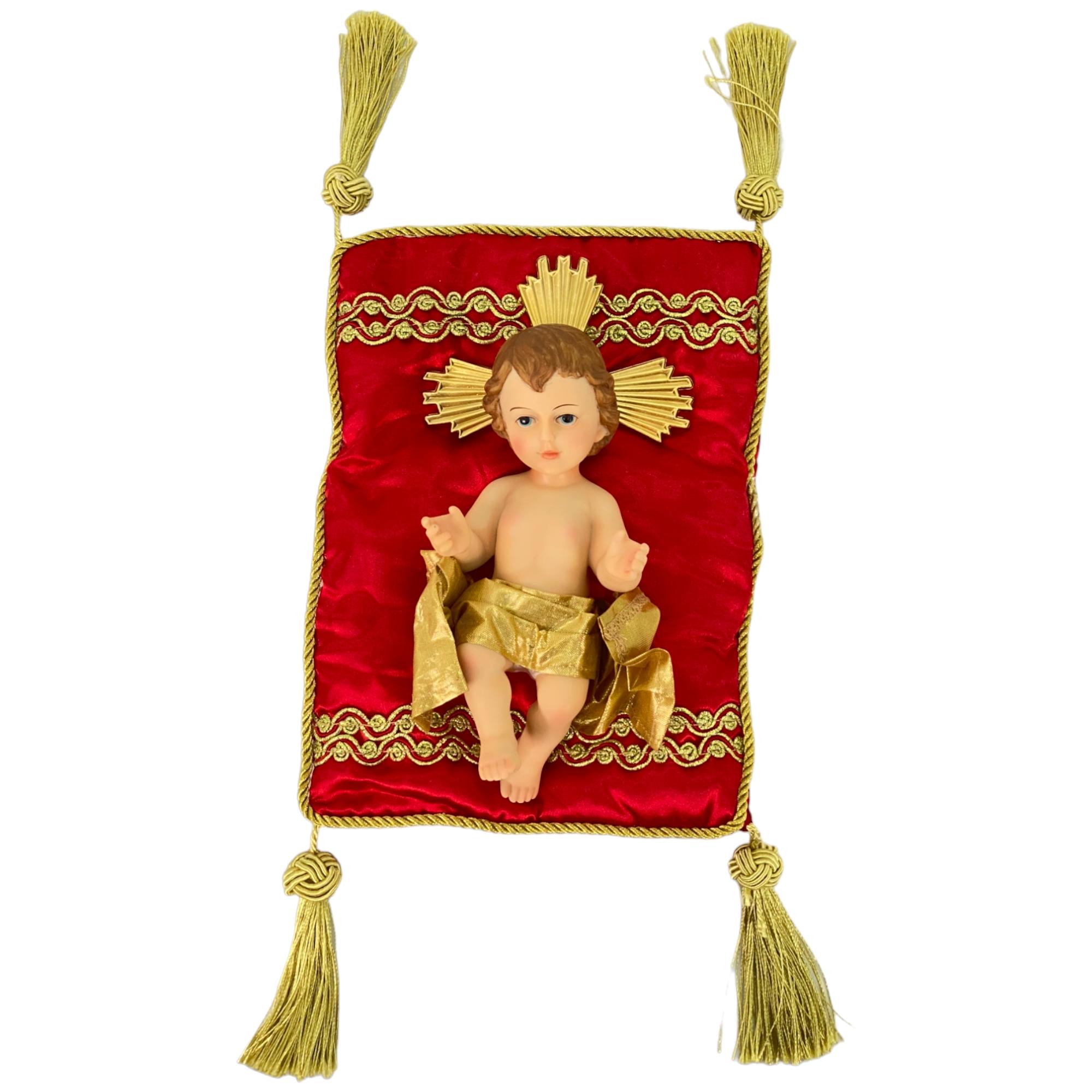 ALMOFADA BABY JESUS C/ 9" 18X8X25 - 100-4900694