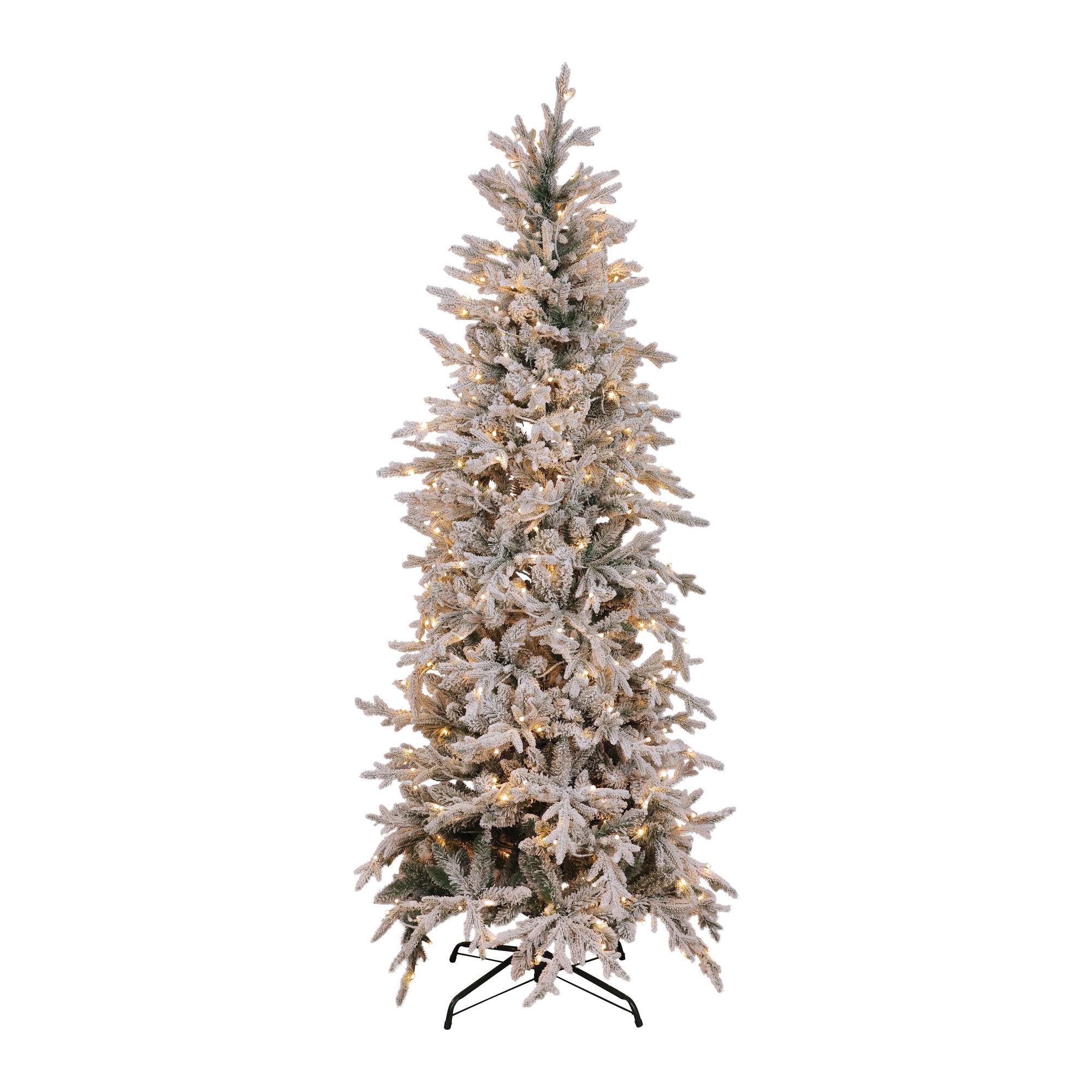 ARBOL 7PIES 678 TIPS C/LUZ 100 - 110-1400280/1