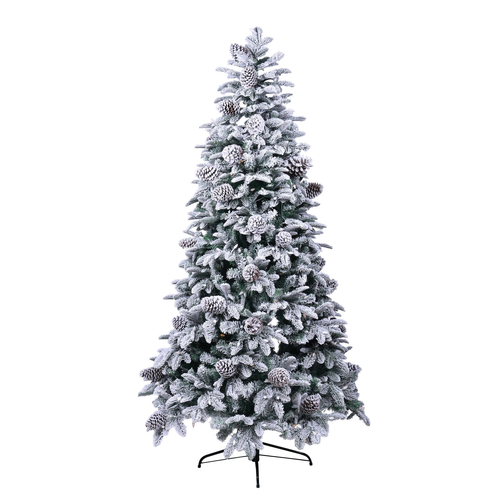6FT 180CM 619TIPS CHRISTMAS TREE WITH 250 LED - 110-1400332/1