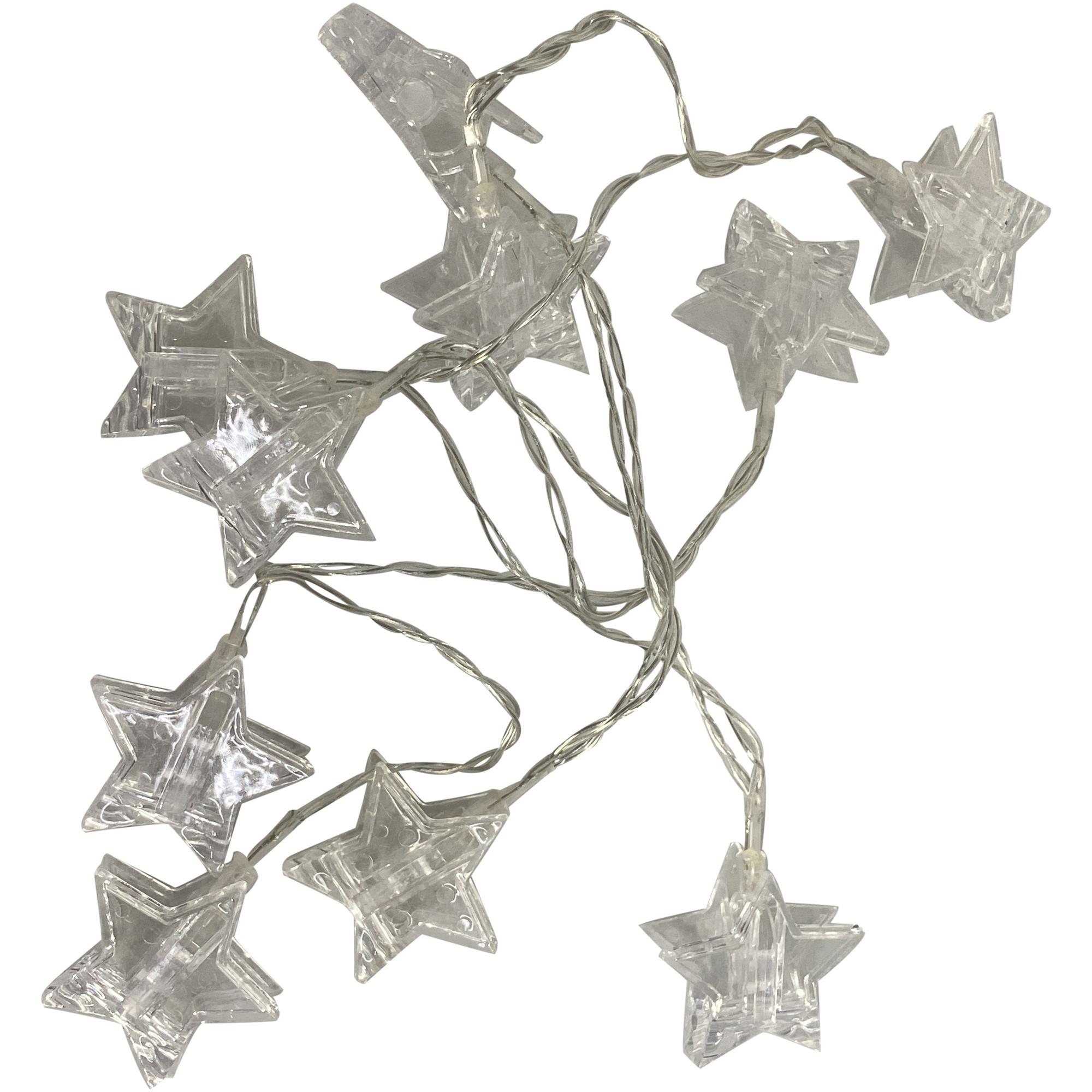 CORDA DE ESTRELA DE FIGUEIRA DE 10 LED C/ - 120-0100039