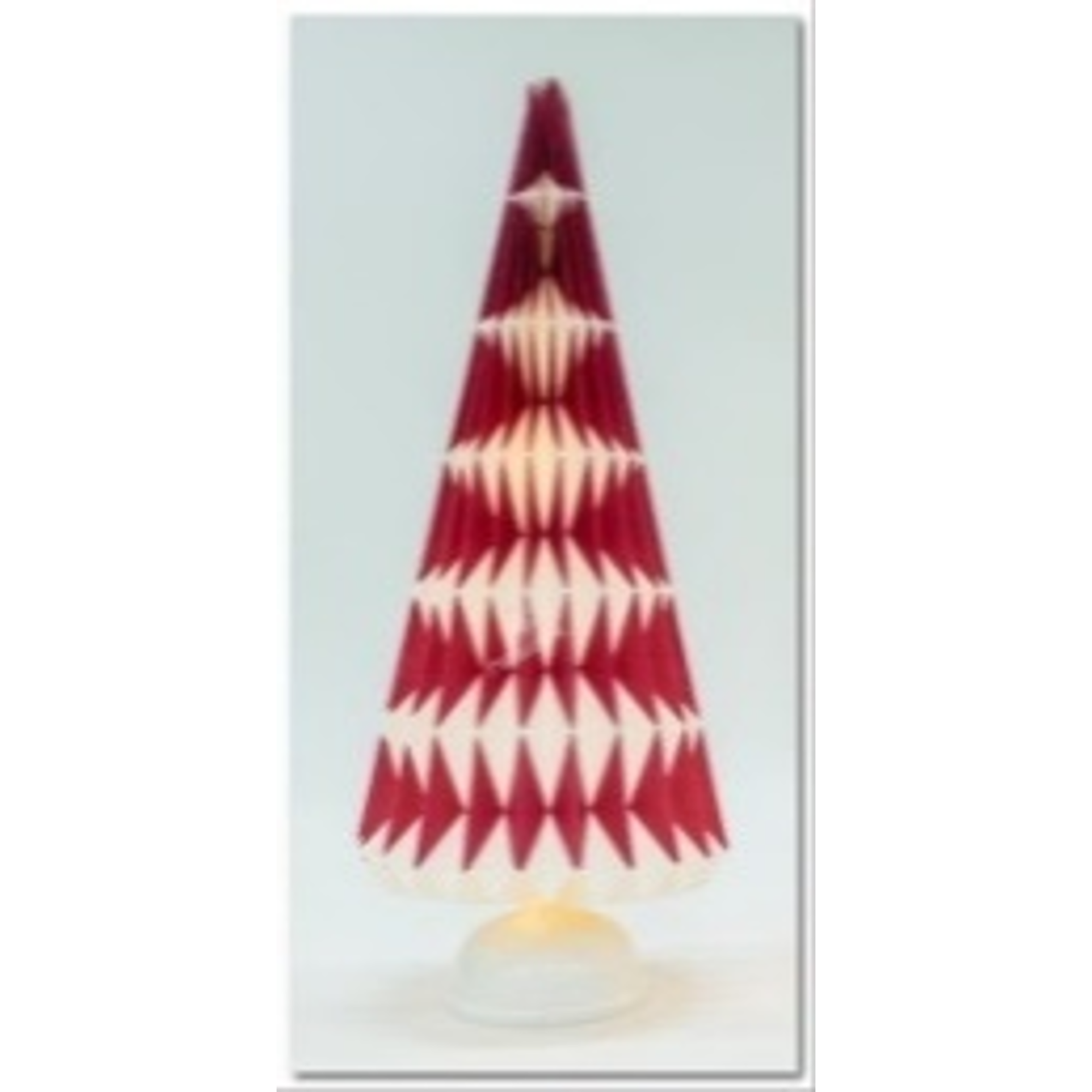 15*37cm DIY table paper tree light with  plastic base and 20 - 120-0100140B