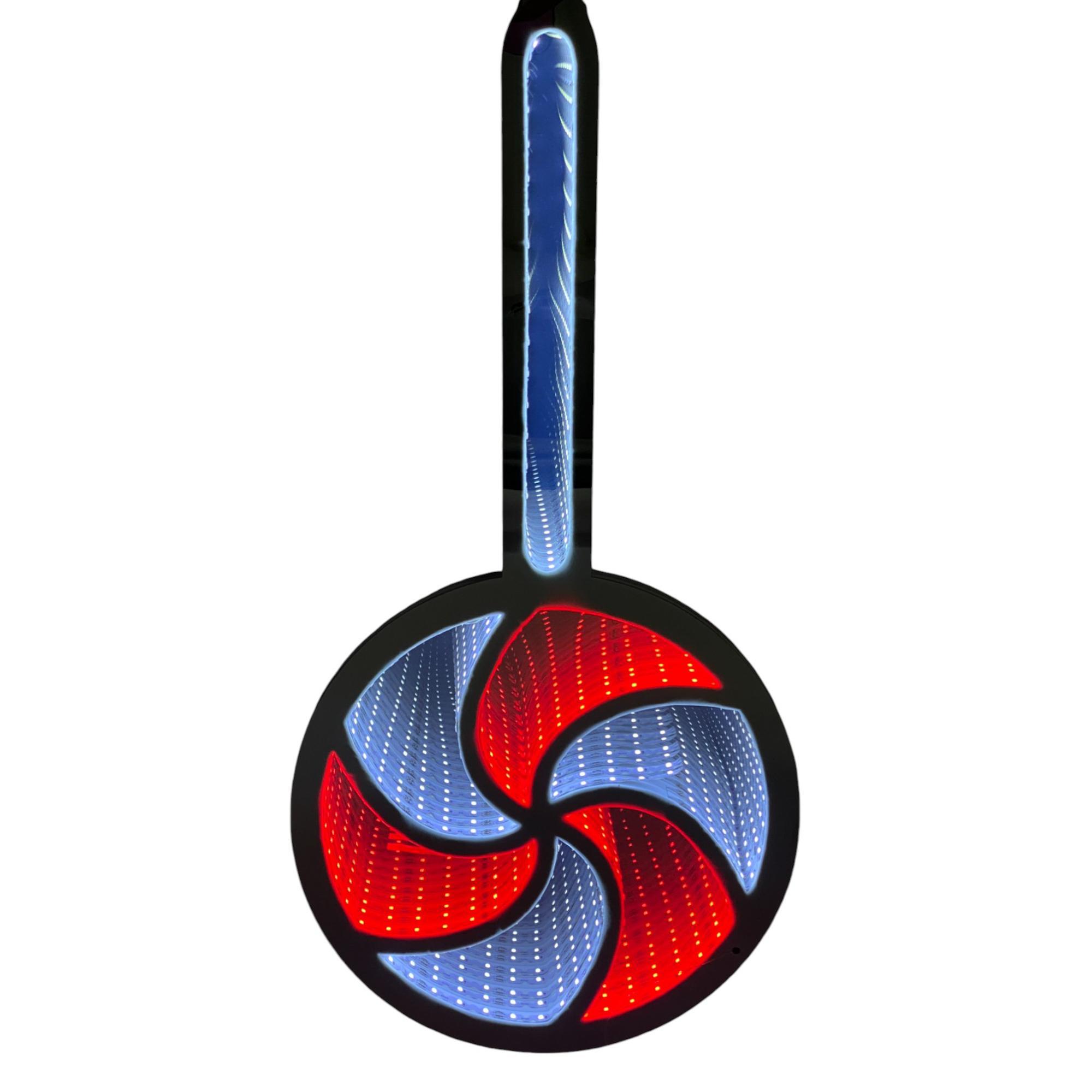 60CM INFINITY HANGING LOLLIPOP - 120-0200016/1-BRZ