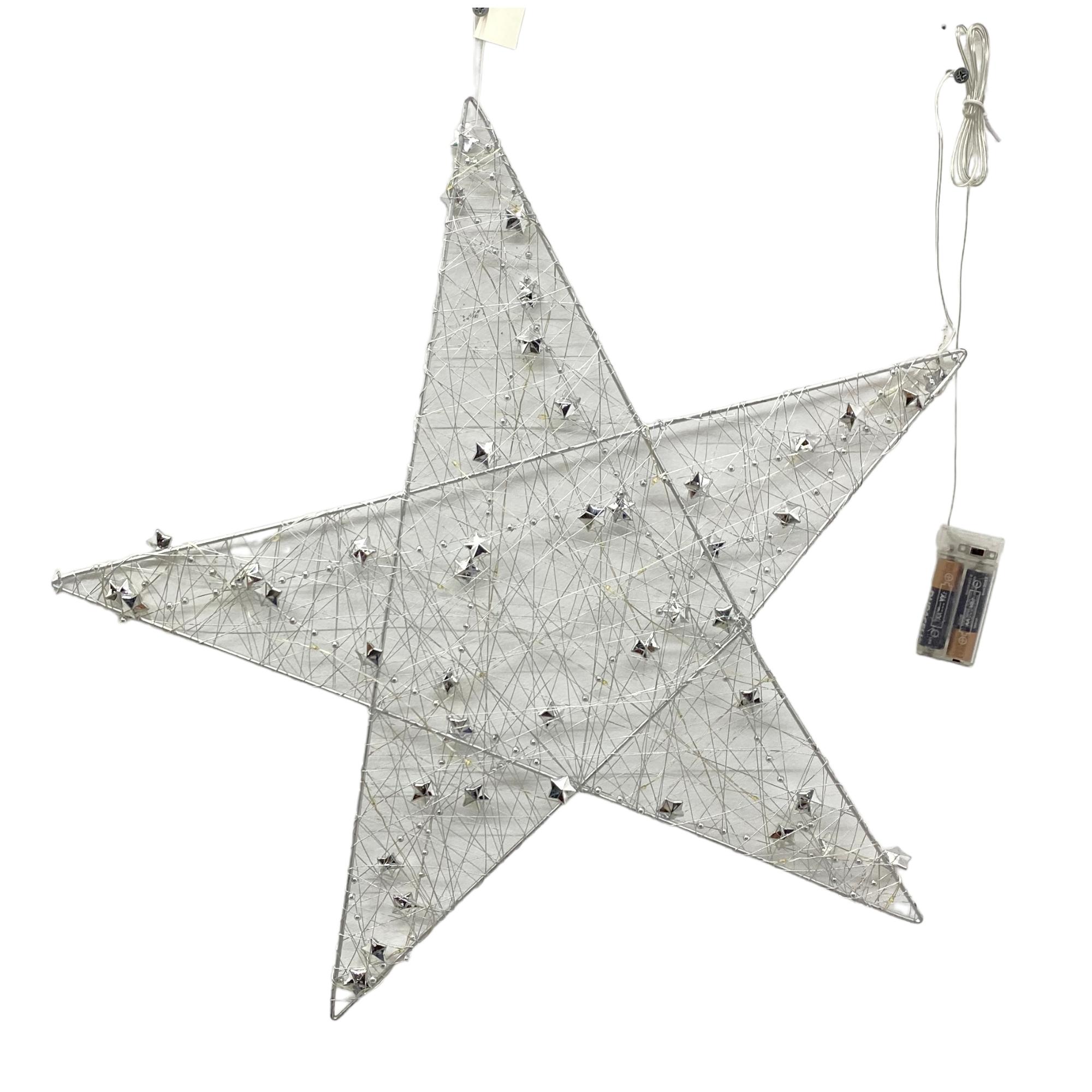 ESTRELLA C/LUZ A/BAT2 50X50X0C - 120-2000239