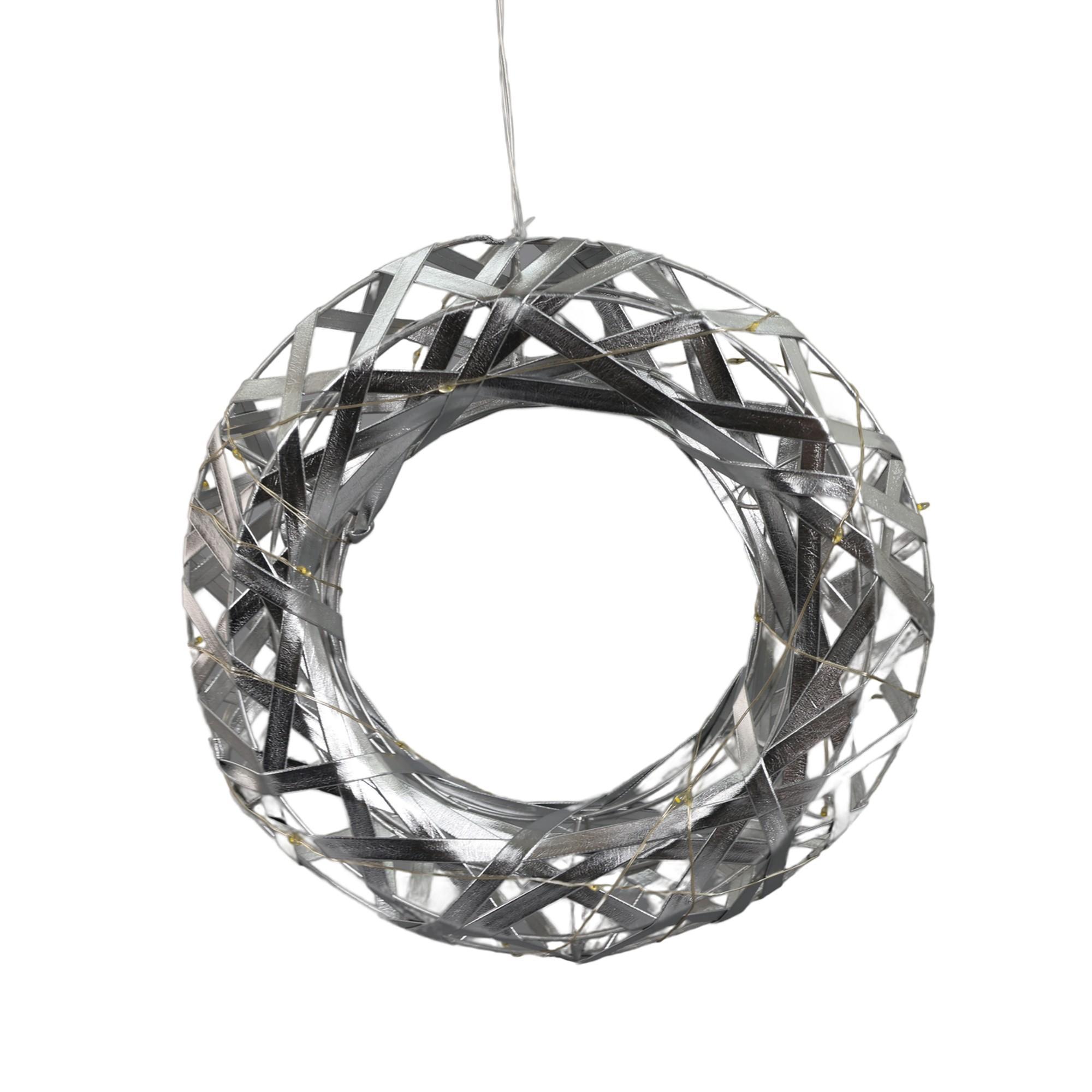 WREATH WITH LED - 120-2000393B