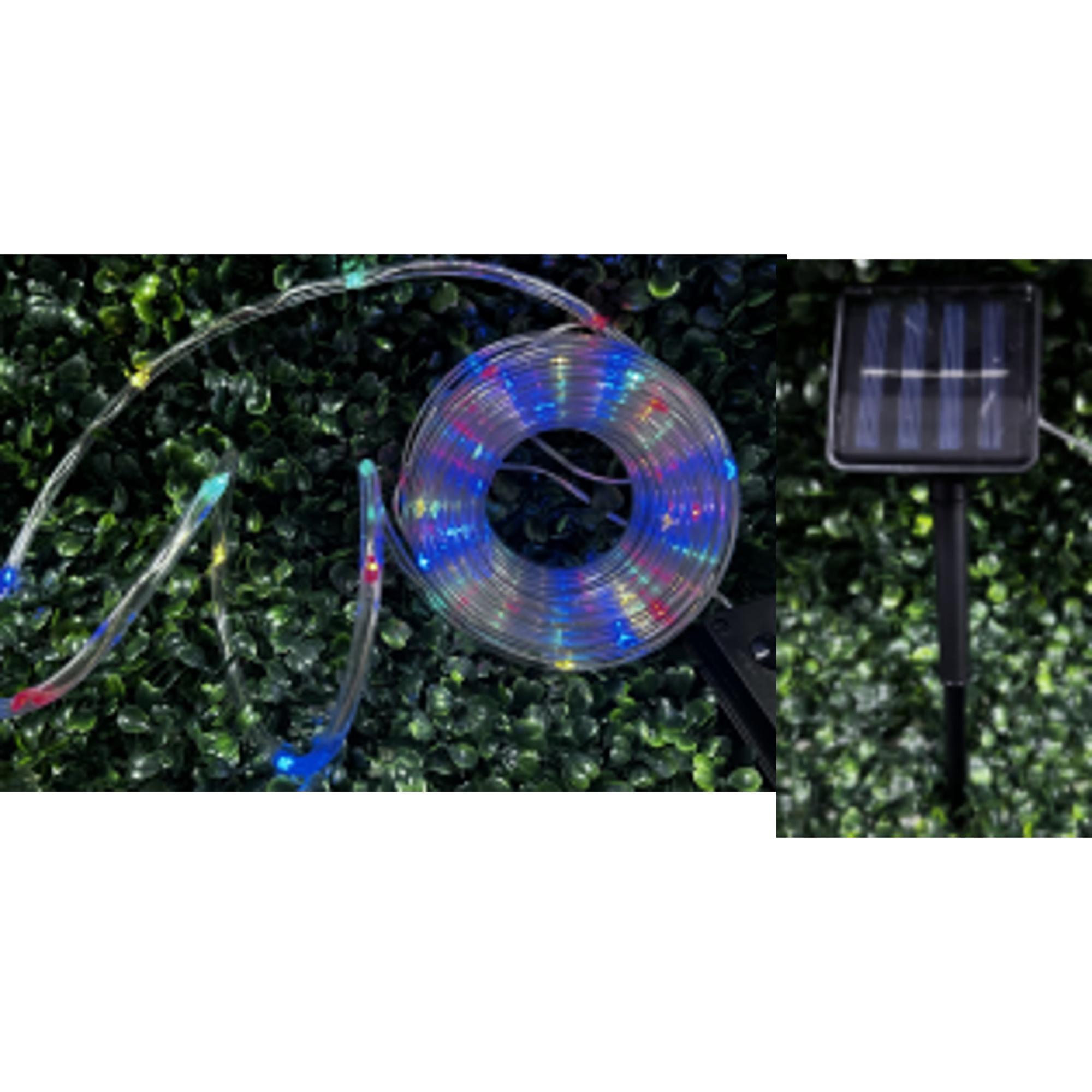 12M LED TUBE LIGHT W/SOLAR MULTI - 120-3900343