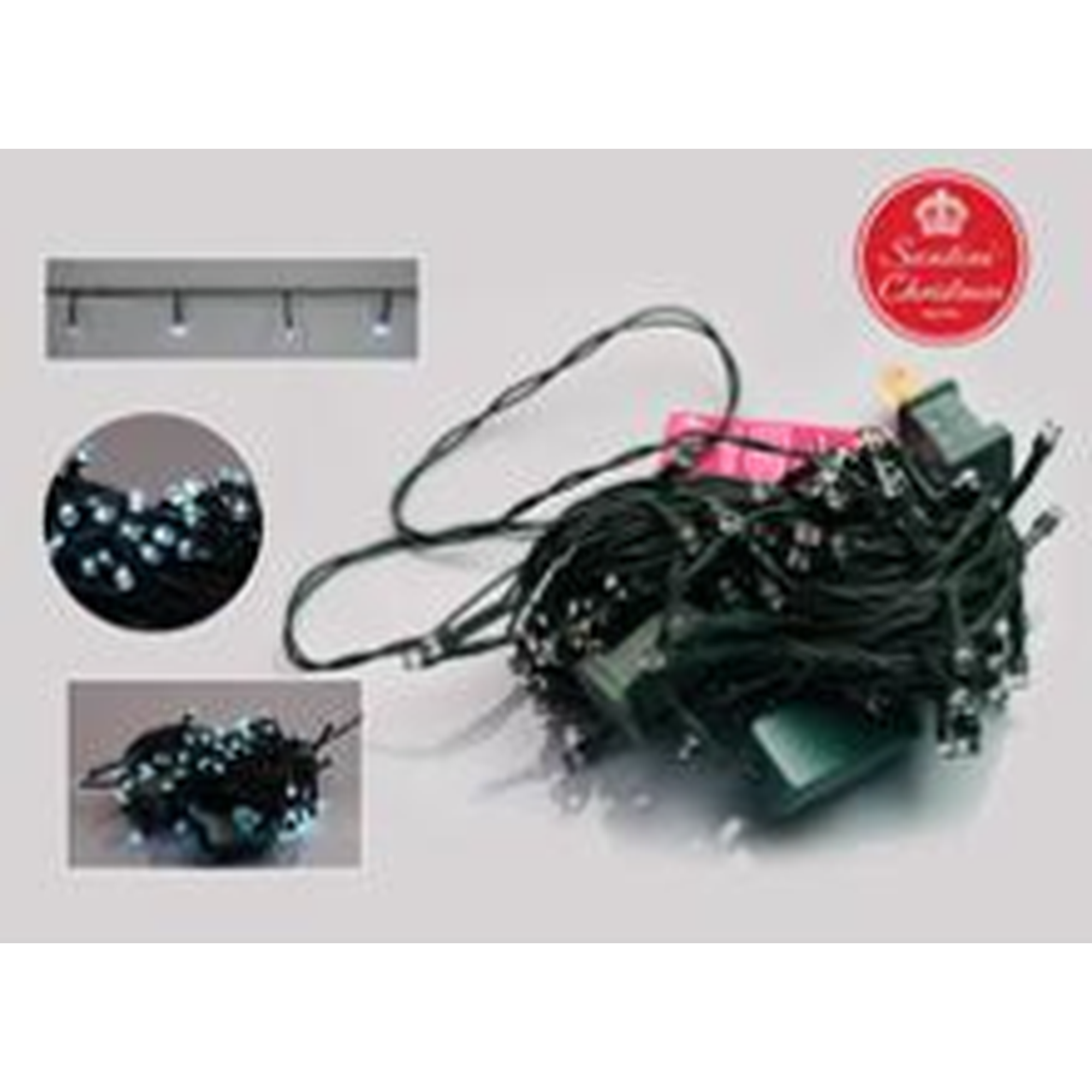 100 UL WHITE BULB W/GREEN CABLE 110V (END TO END)
AVAILABLE - 120-3900407/1