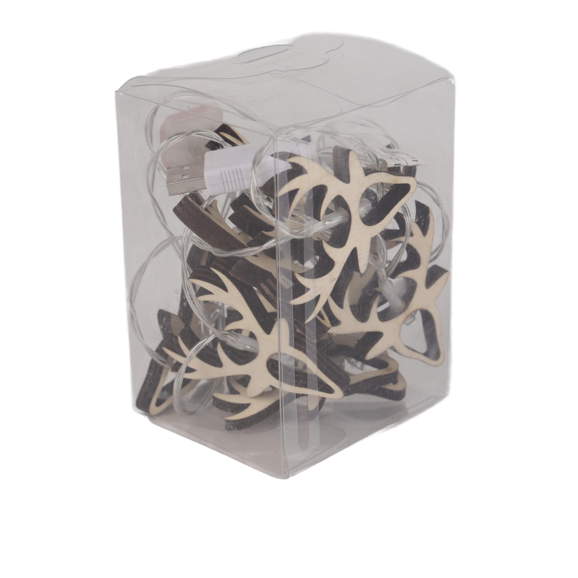 STRING LIGHT WITH DEER HEAD - 120-7000101U