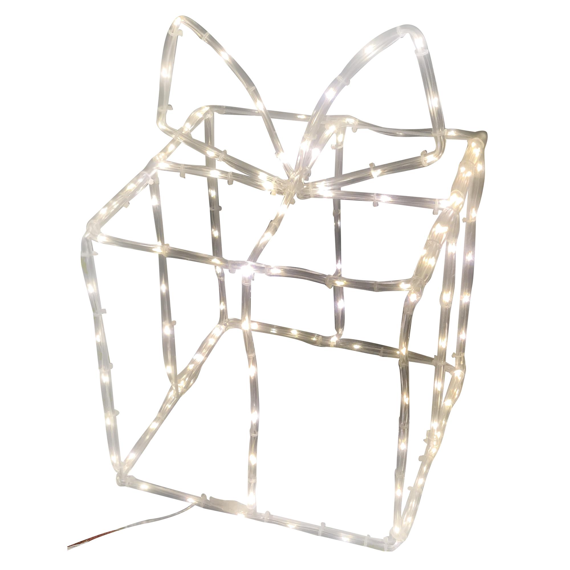 CAJA D/REGALO C/LUZ LED 29x29x - 120-9200043/1