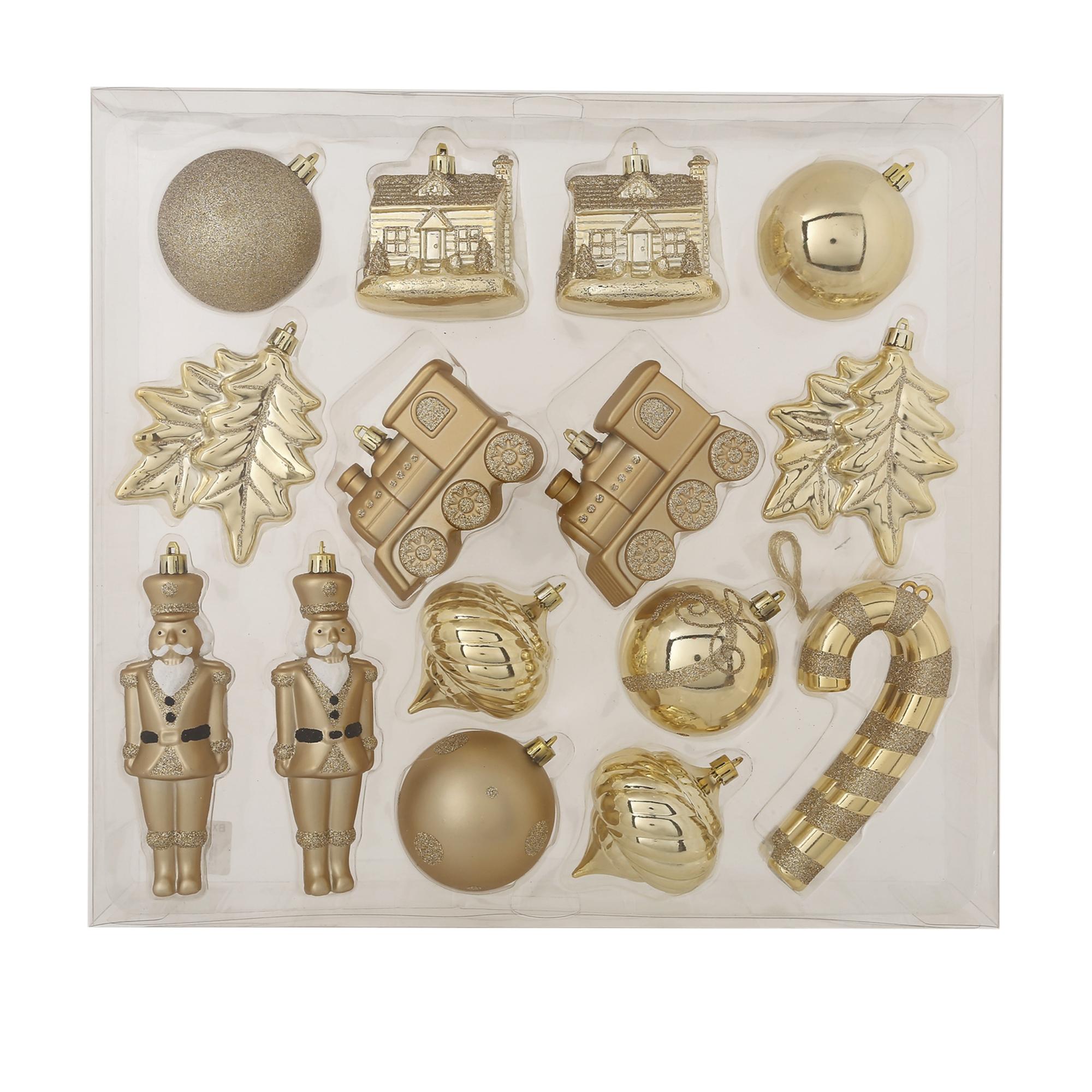 ORNAMENTO DE ÁRVORE 15PCS - 130-9500293