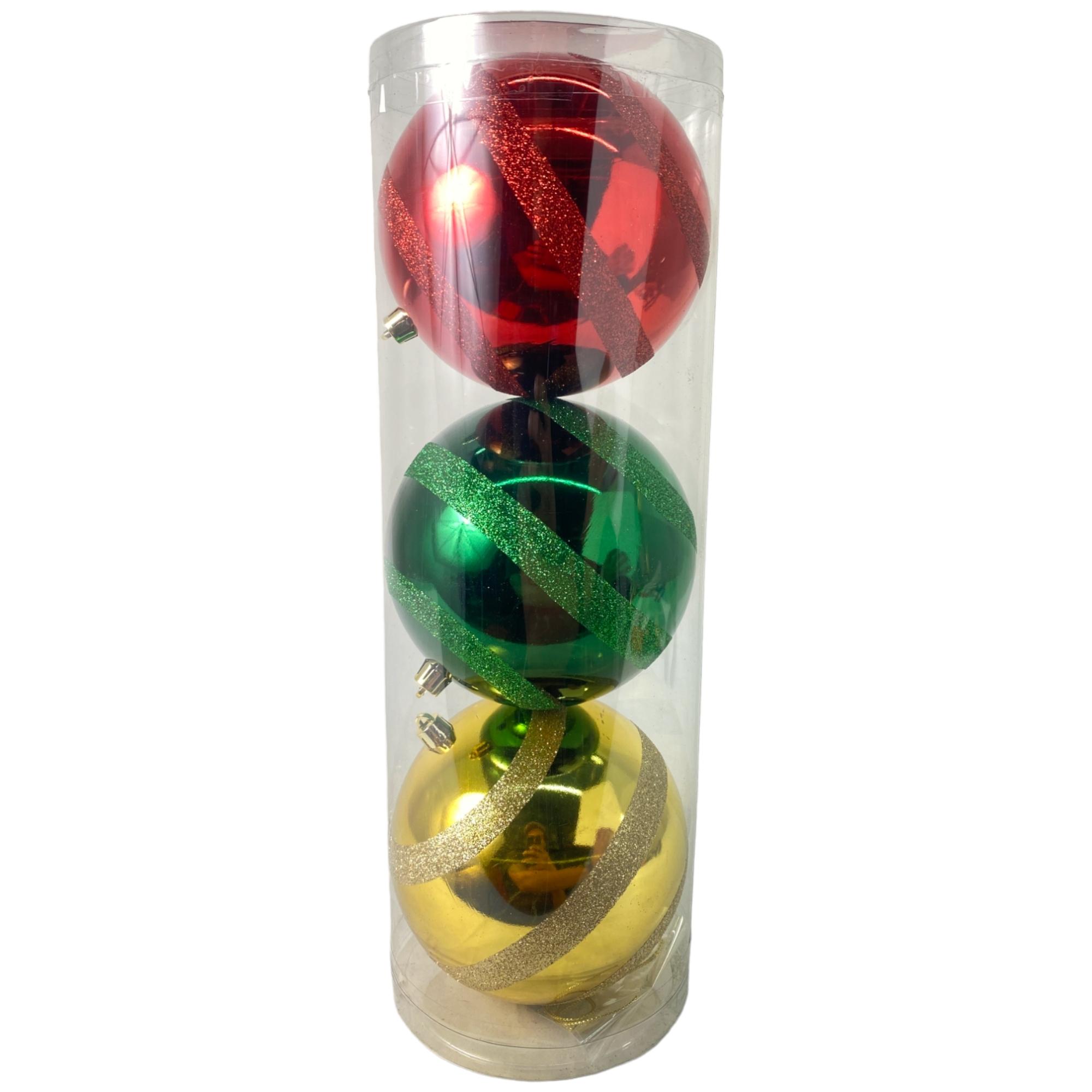 JG BOLA DECOR 120MM 3PZ 0ML 12 - 130-9502556