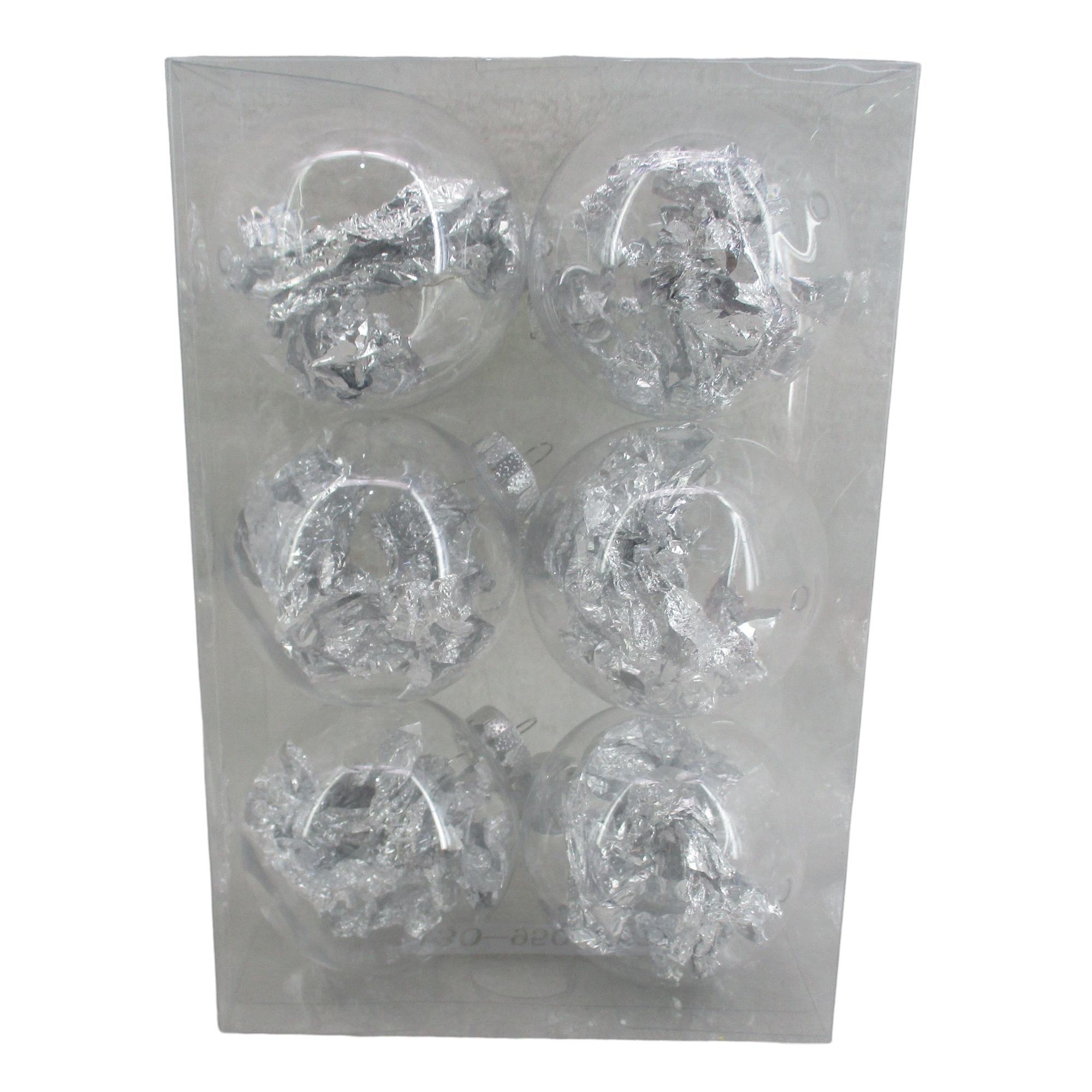 BOLA DE DECORAÇÃO JG 80 MM 6 PEÇAS 16 X 10 M - 130-9502567