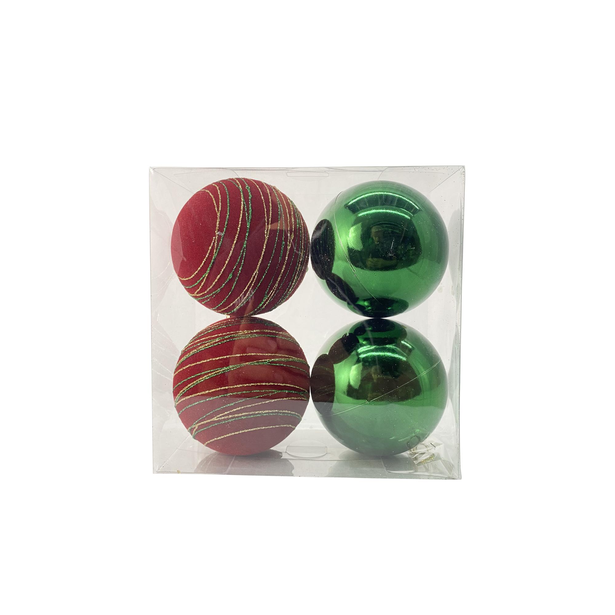 JG BOLA DECOR 100MM 4PZ  19 0M - 130-9502640
