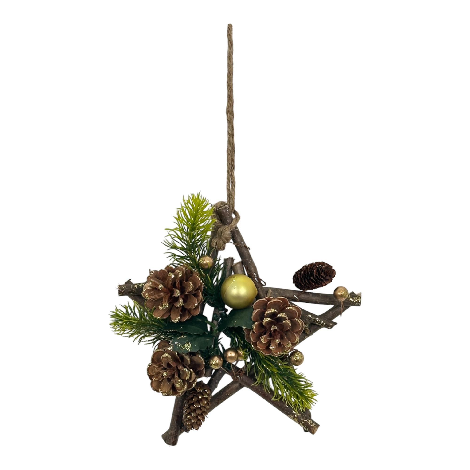 ESTRELA SUSPENSA 6X20X20CM - 140-0500570