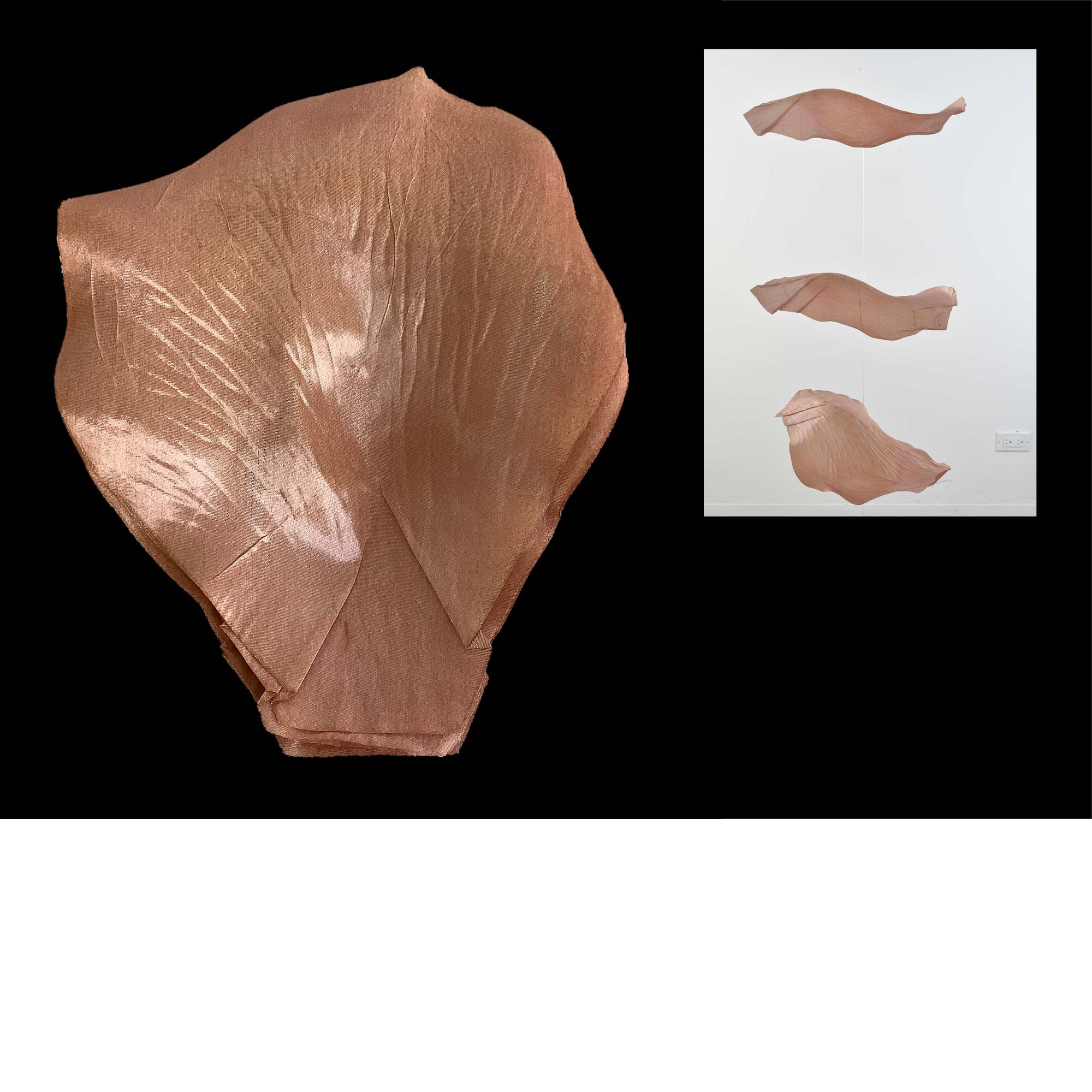 FABRIC FLOWER PETAL HANGING - 140-1100065