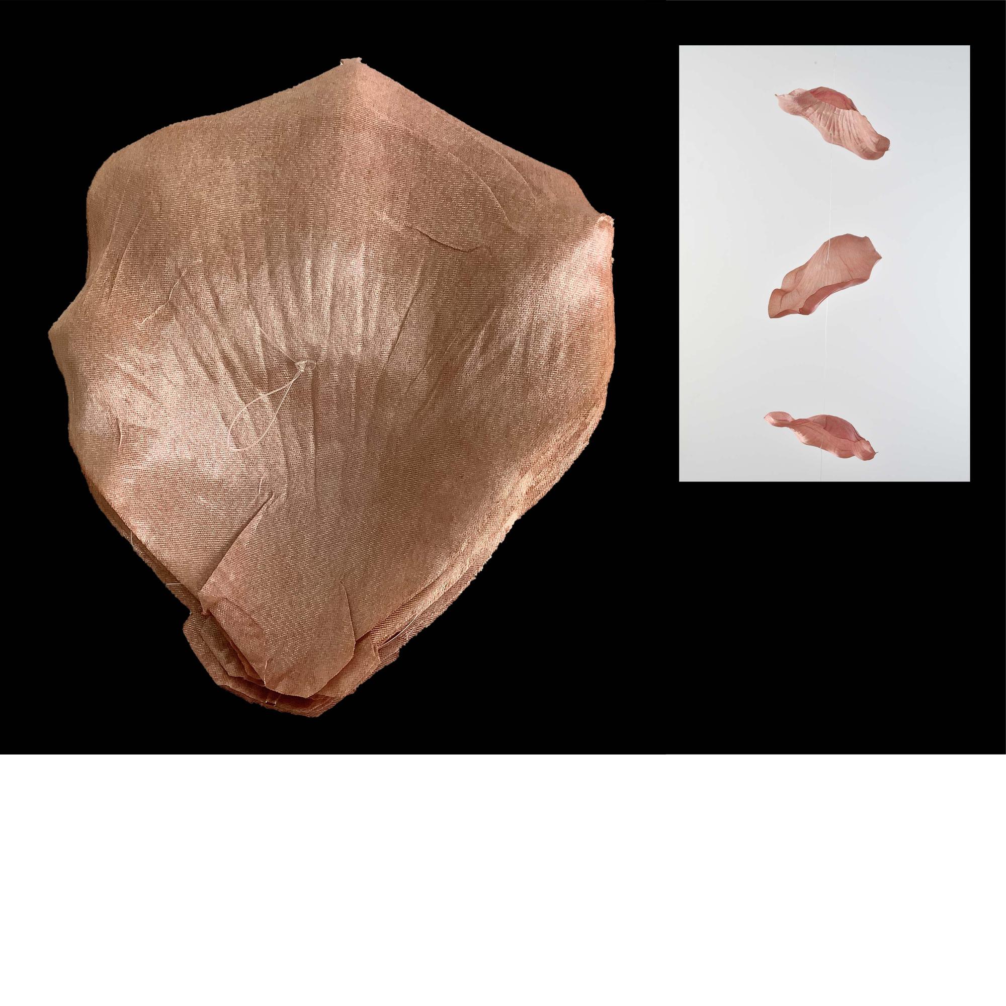 FABRIC FLOWER PETAL HANGING - 140-1100071