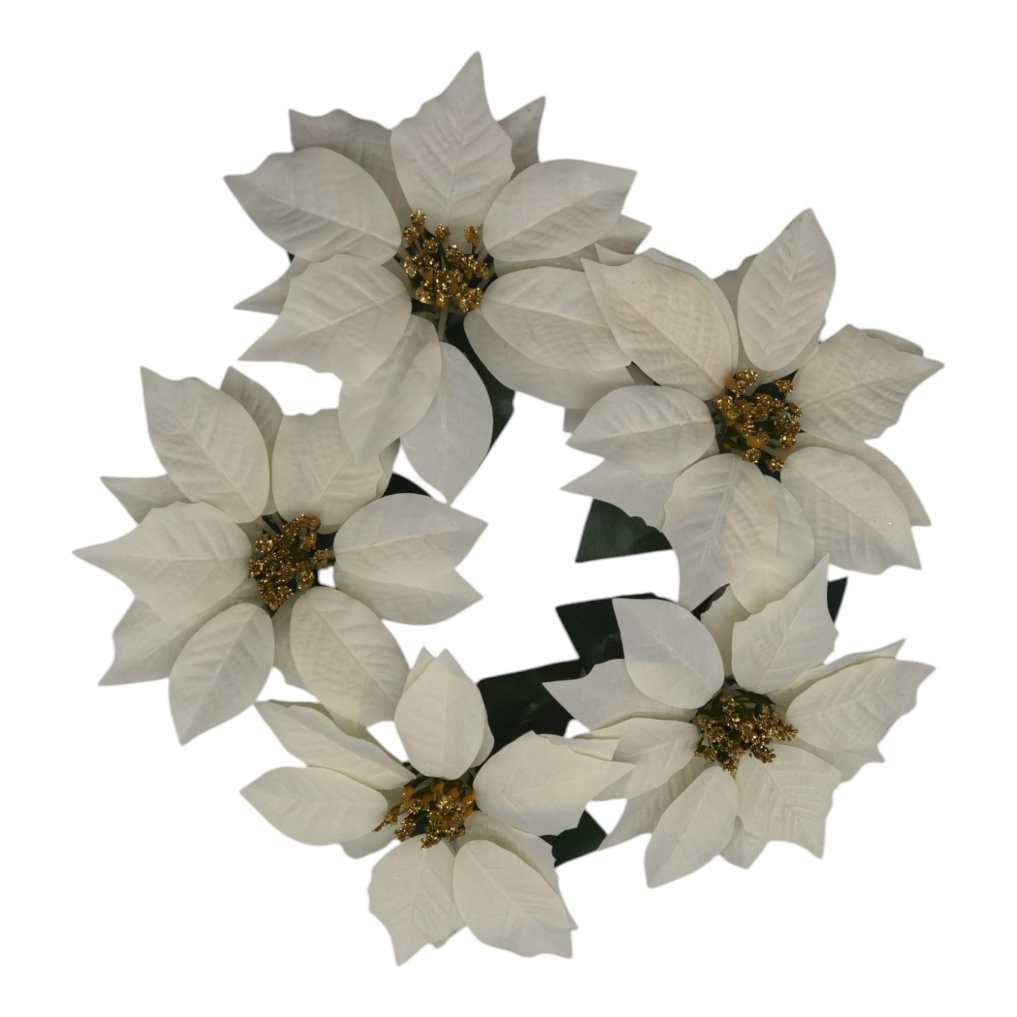 CORONA POINSETTIA 25X25CM - 140-3500053