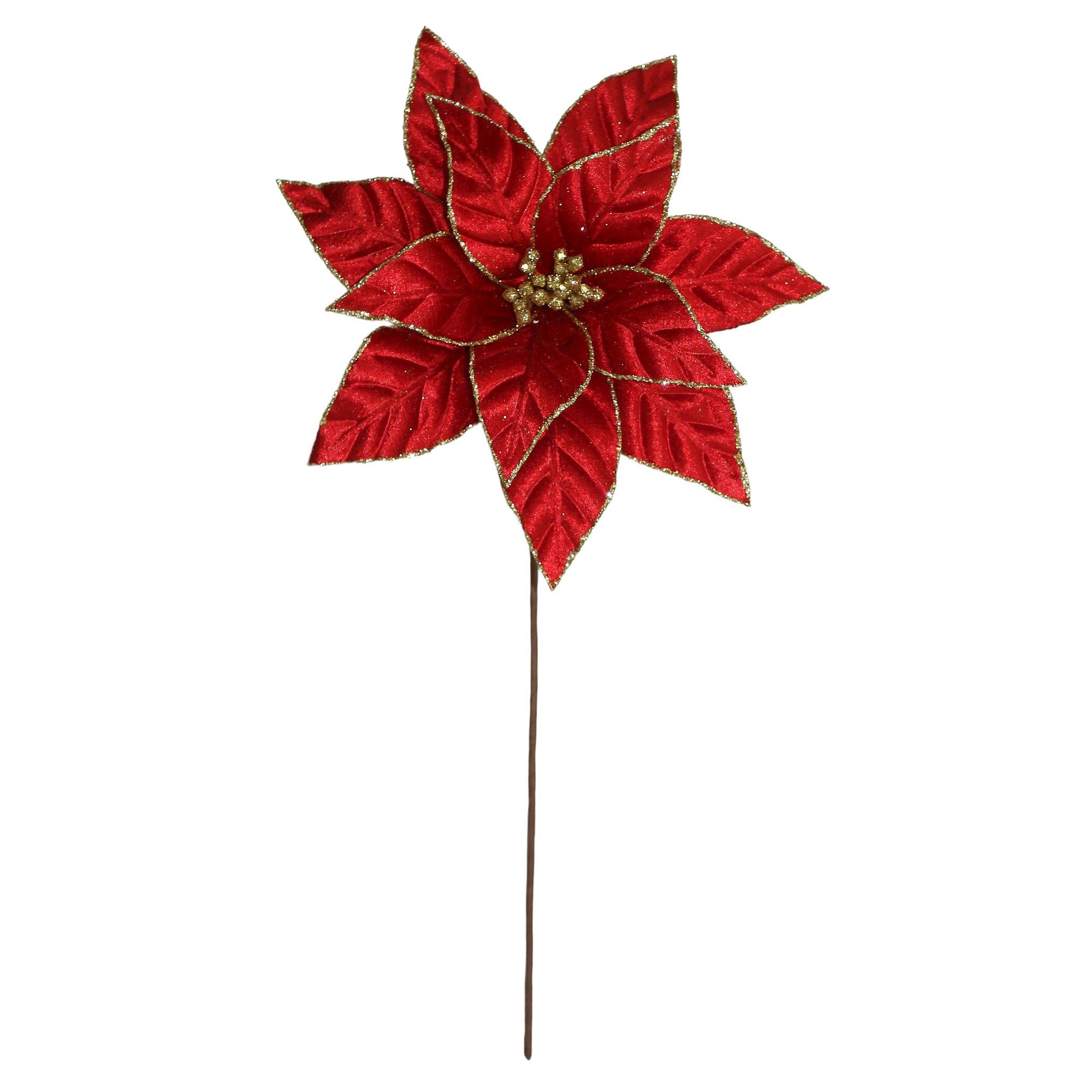 POINSETIA DECOR 50X29X6CM - 140-4101599