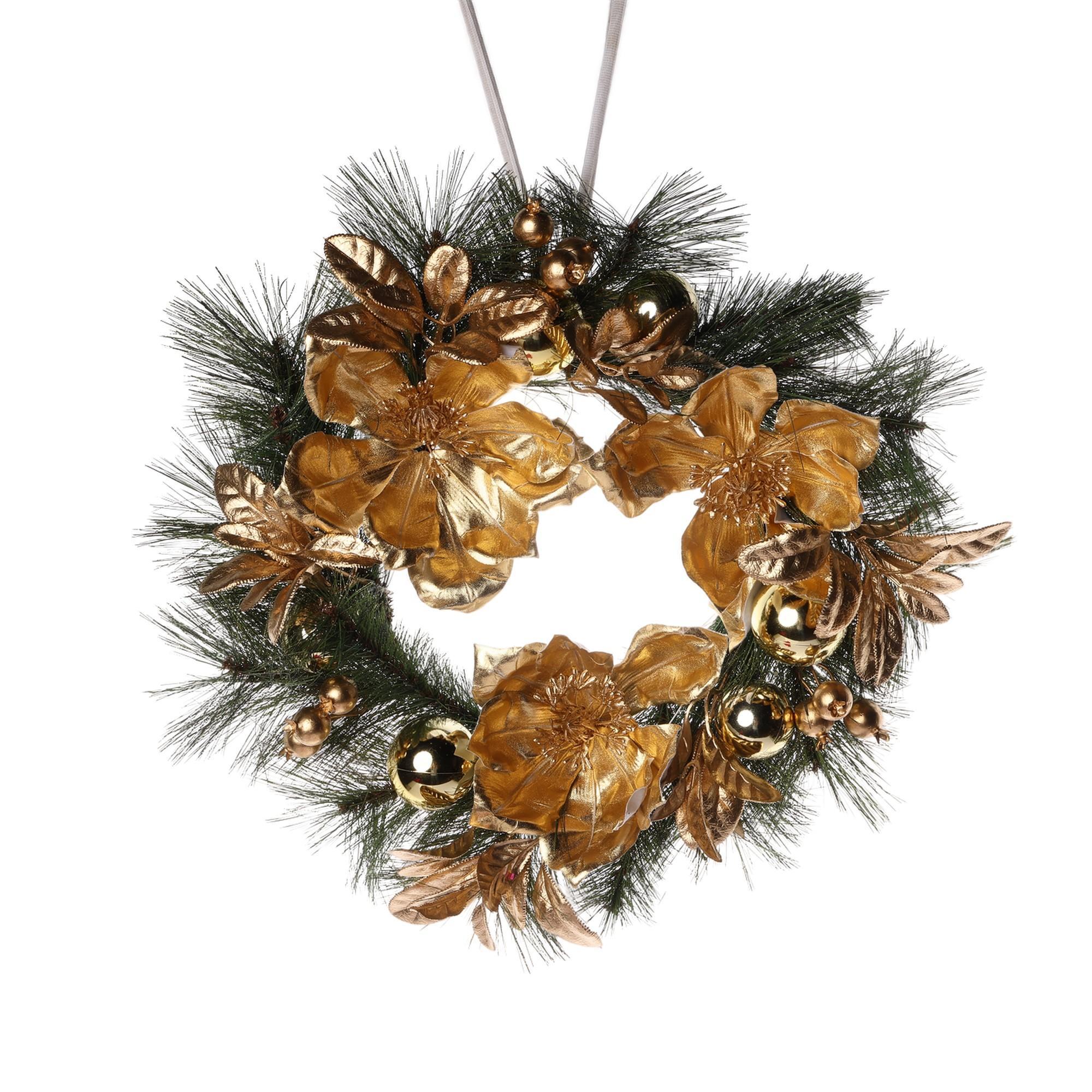 18INCHES WREATH WPDQPDQ .5CM - 140-5703193