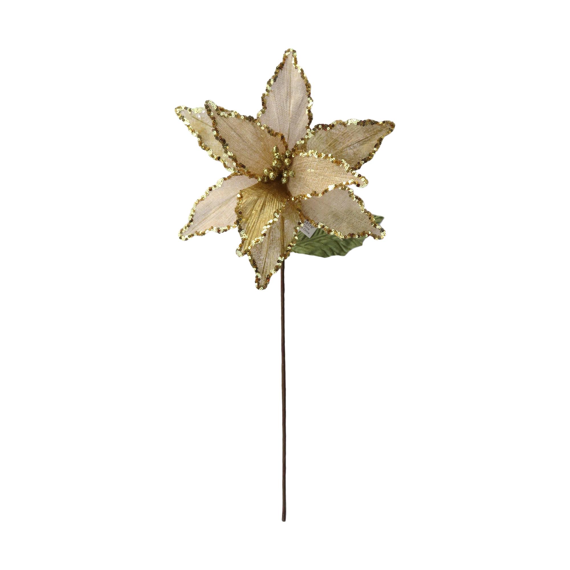 POINSETTIA DECOR Dia28H56cm - 140-5801594