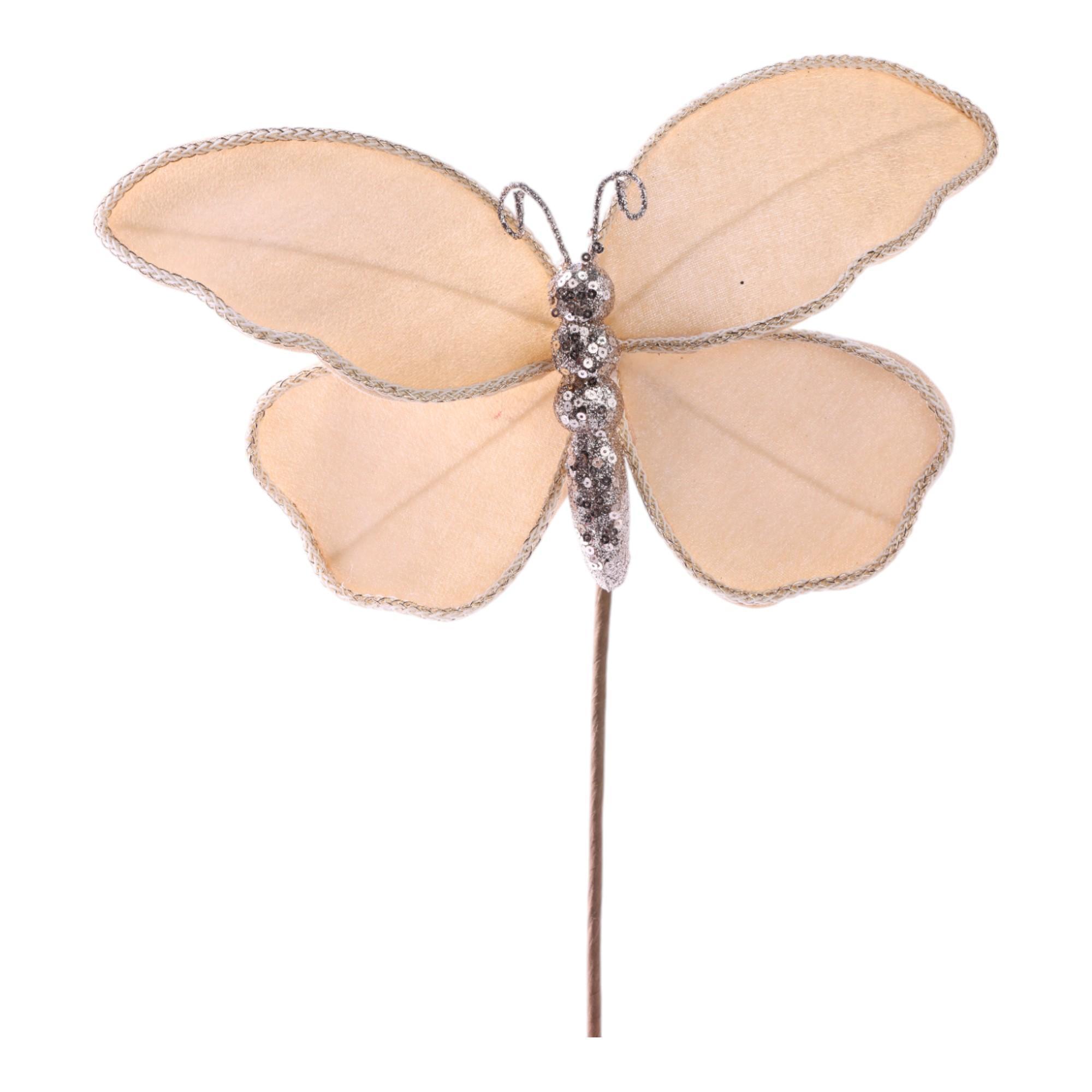 BORBOLETA DE DECORAÇÃO X26X35CM - 140-5802901