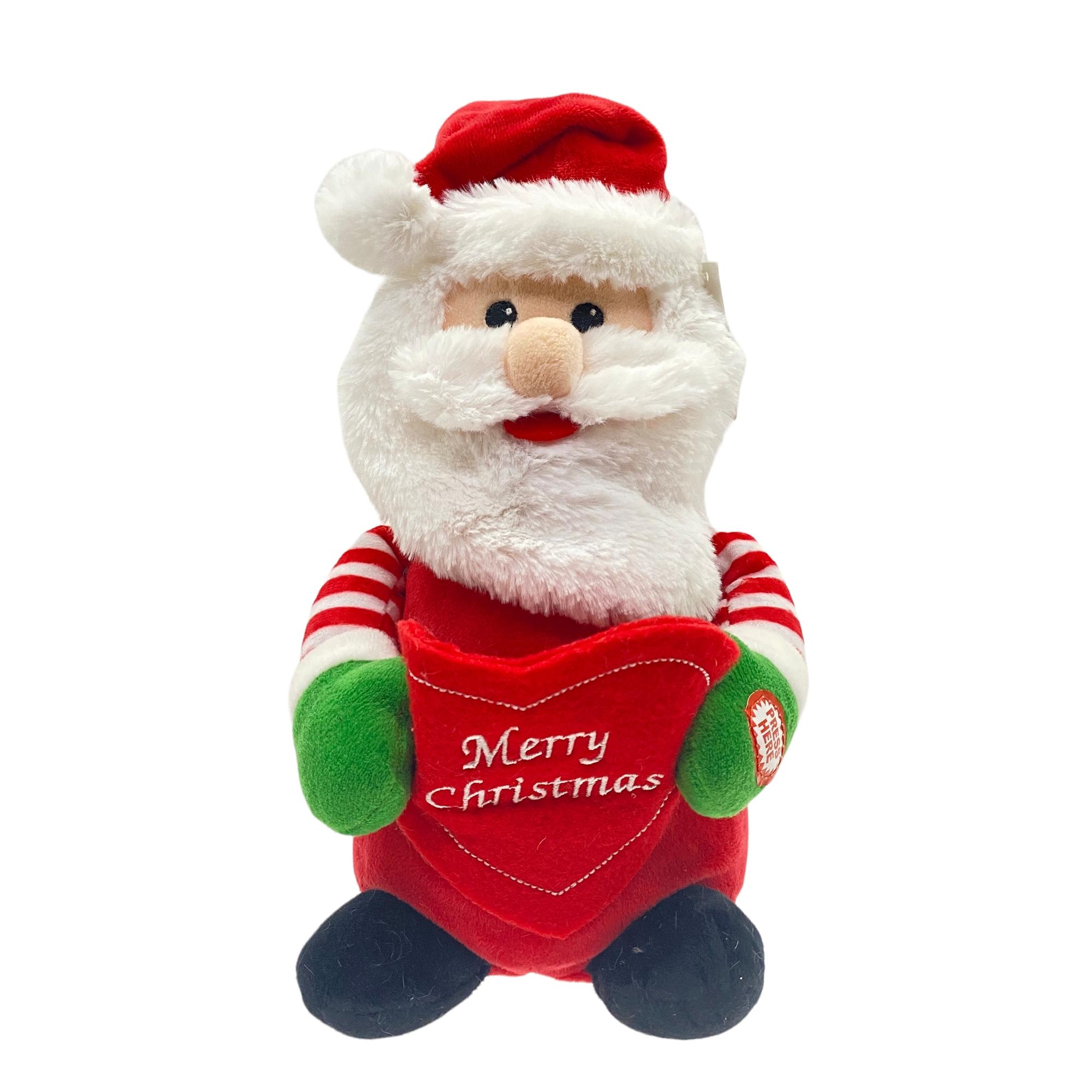 SANTA  C/MUS C/MOV 25X15X12CM - 150-1500010