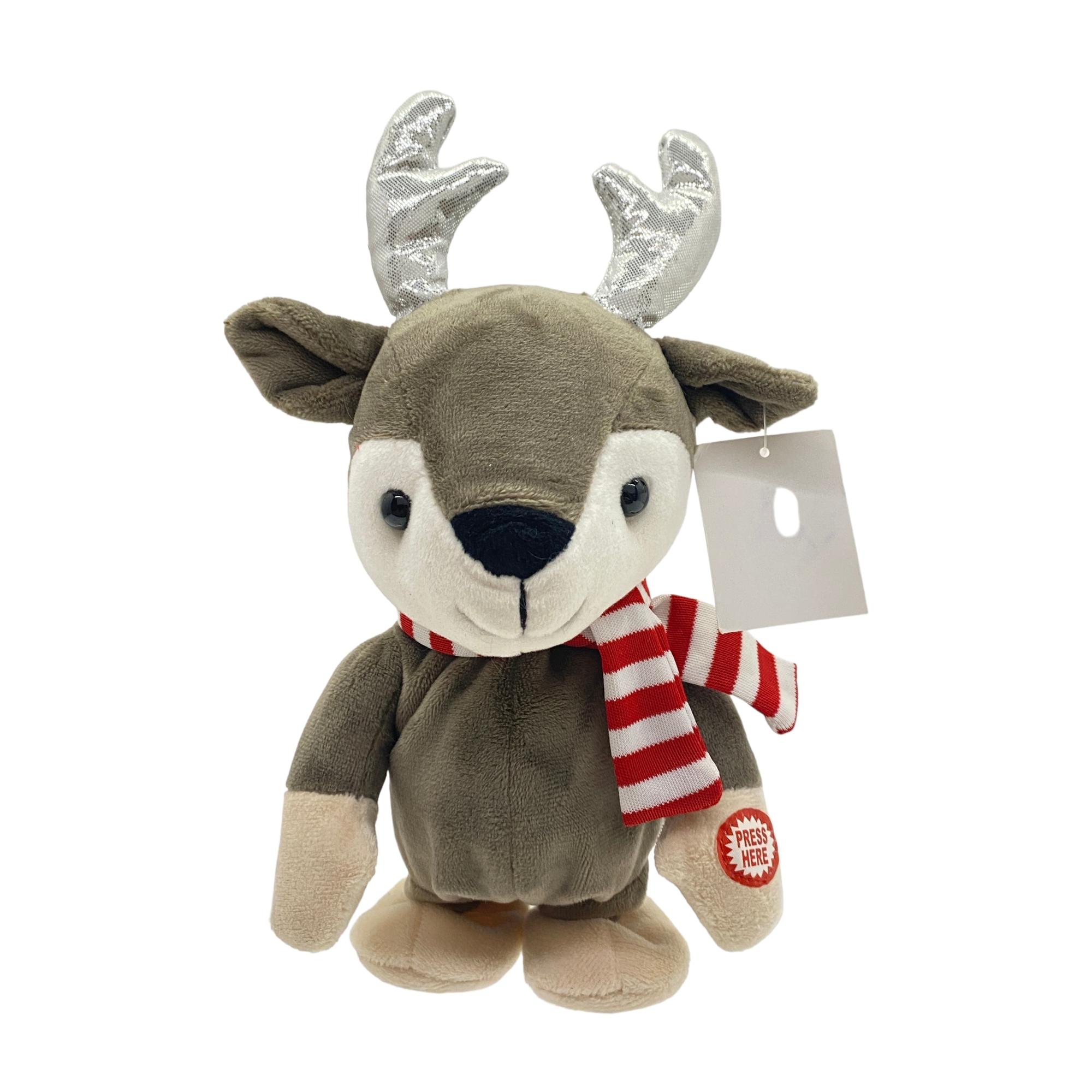 SMAL SANTA REINDEER   WALKINGWITH MUSIC - 150-1500012