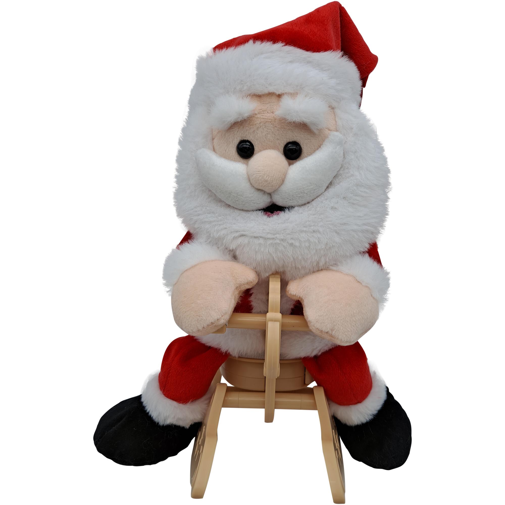 SANTA CHRISTMAS STYLE SERIES ROCKING HORSE WITH MUSIC - 150-2000078