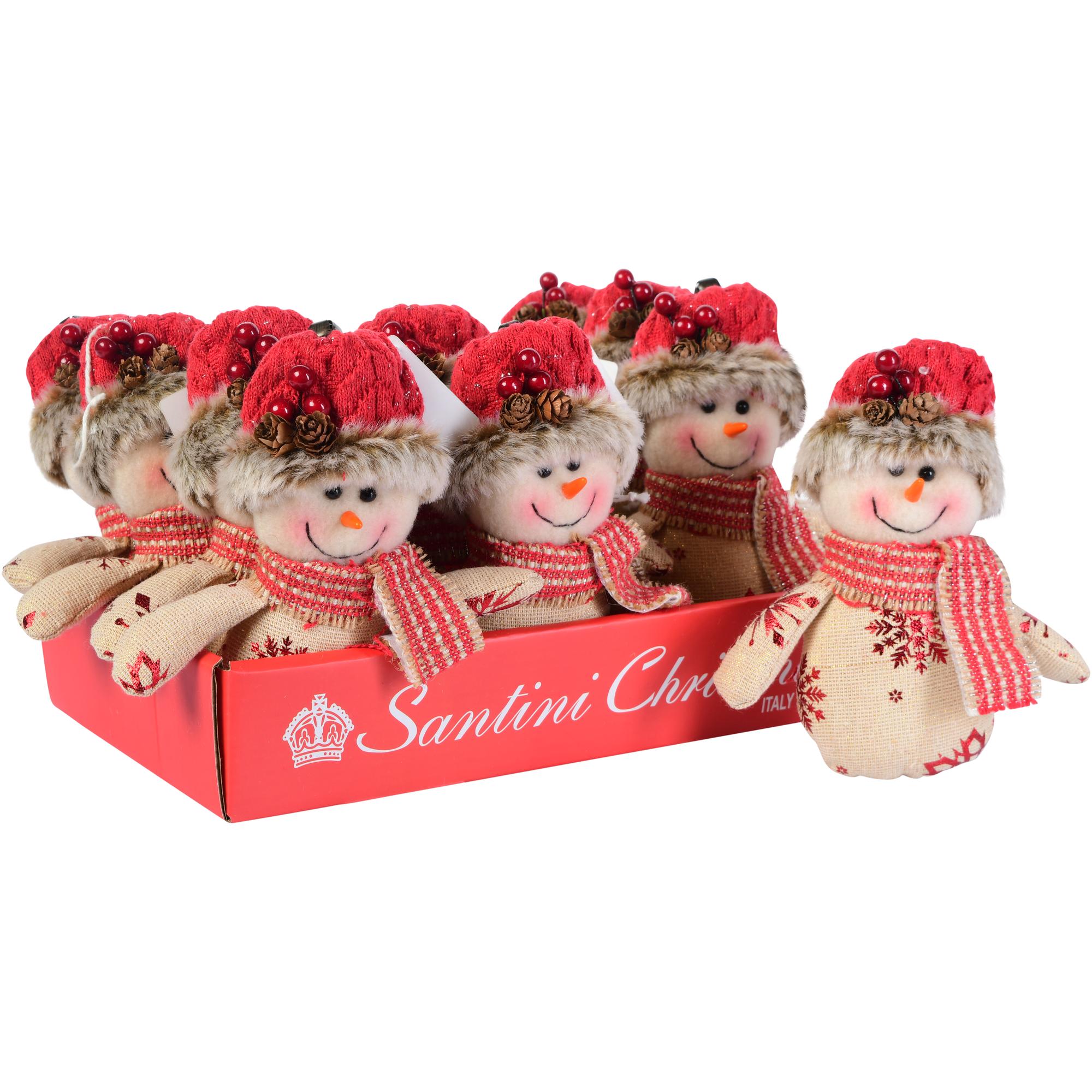 HOMBRE D/NIEVE P/COLGAR 15cm - 150-8100433B