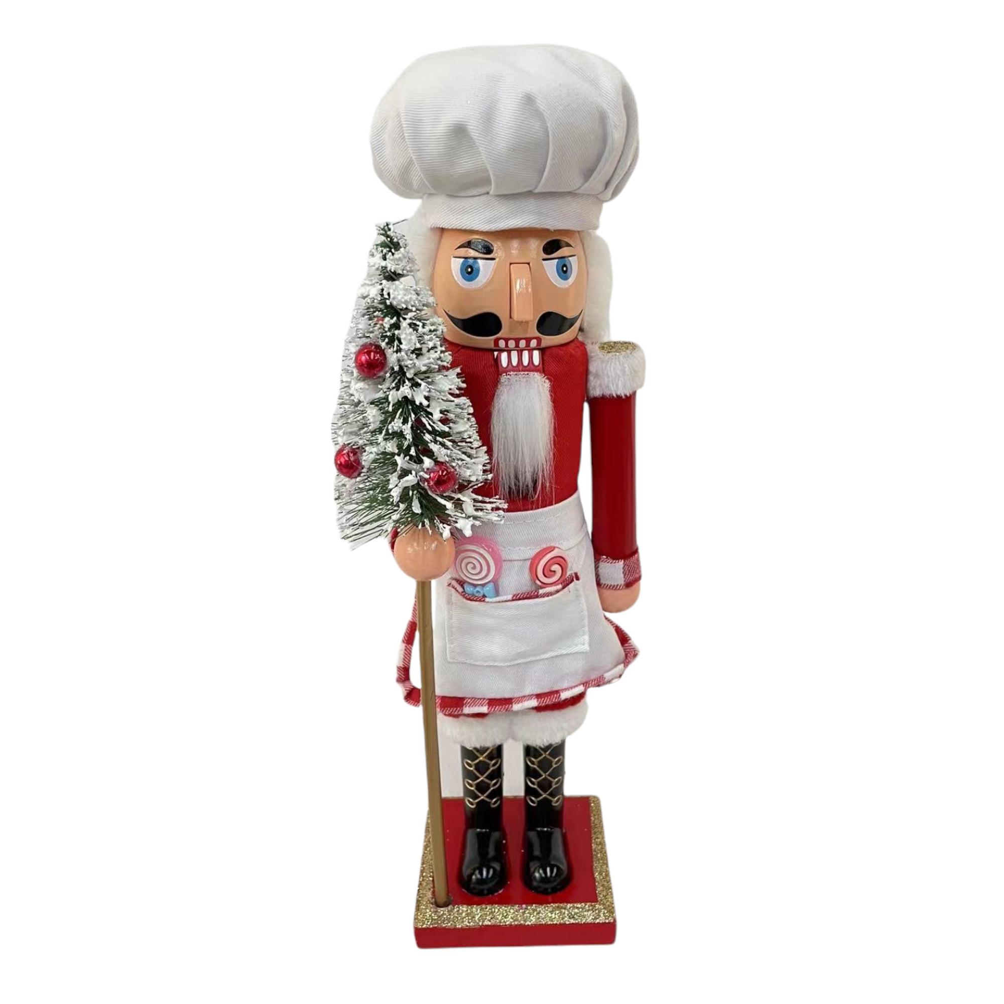 38CM PLASTIC NUTCRACKER - 160-0300091