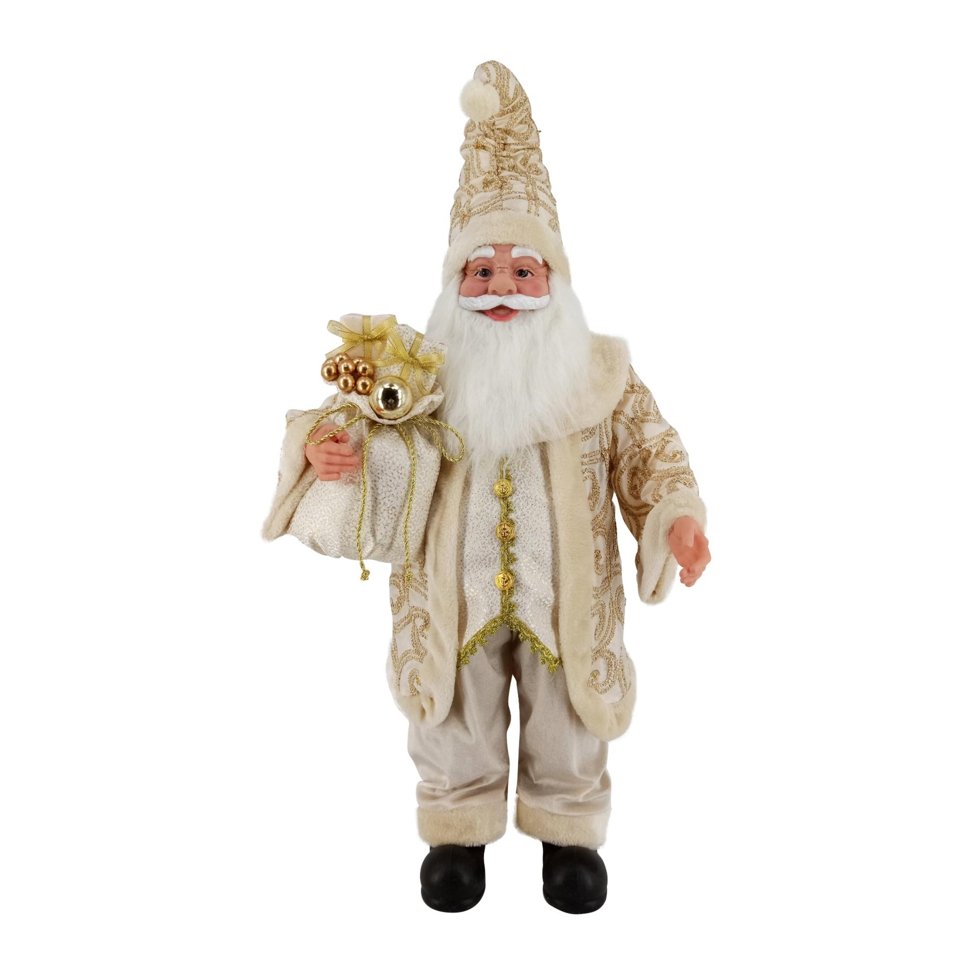 STANDING SANTA W/GIFT BAG 91cm - 160-4500948