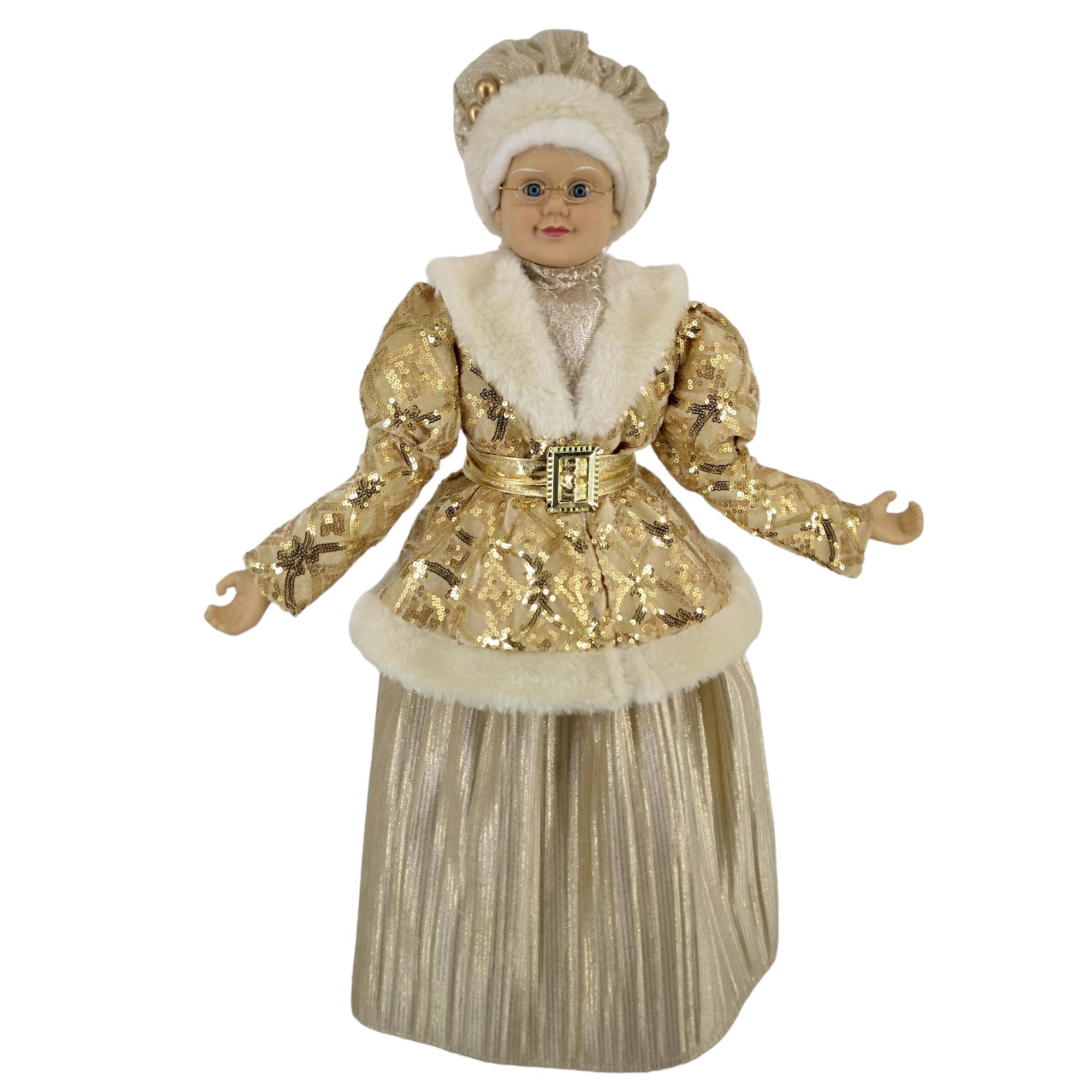 DECORAÇÃO MAMÃE SANTA 28X12X61CM - 160-4502761