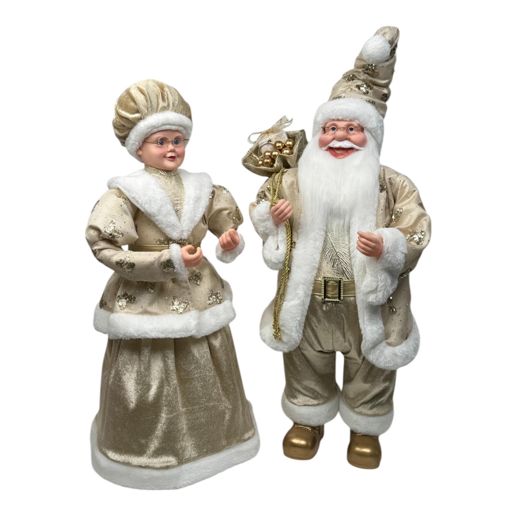 JG SANTA/MAMA SANTA DECORAÇÃO 2PCS - 160-4503461