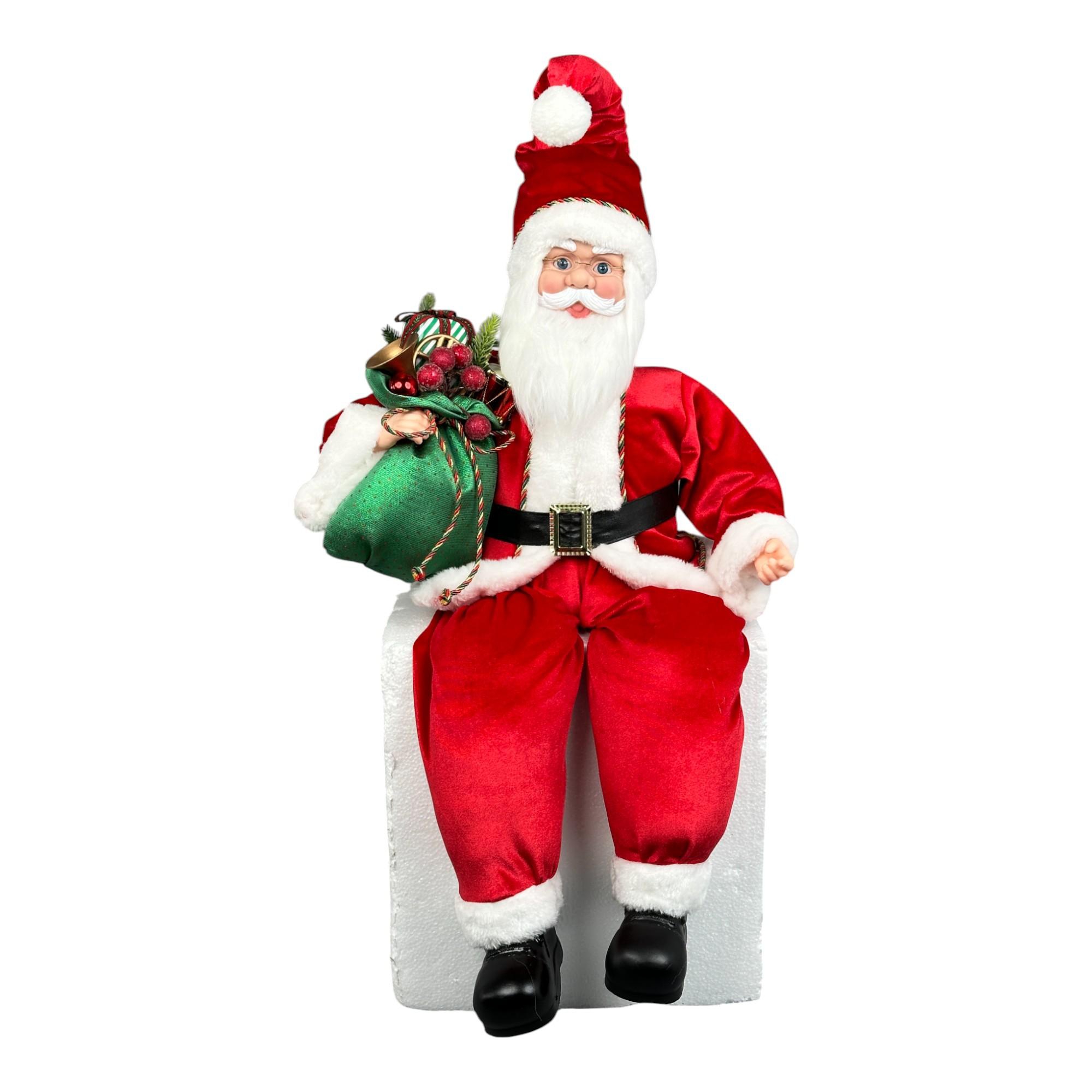 SANTA DECOR C/MUS C/MOV 30X25X - 160-4503672