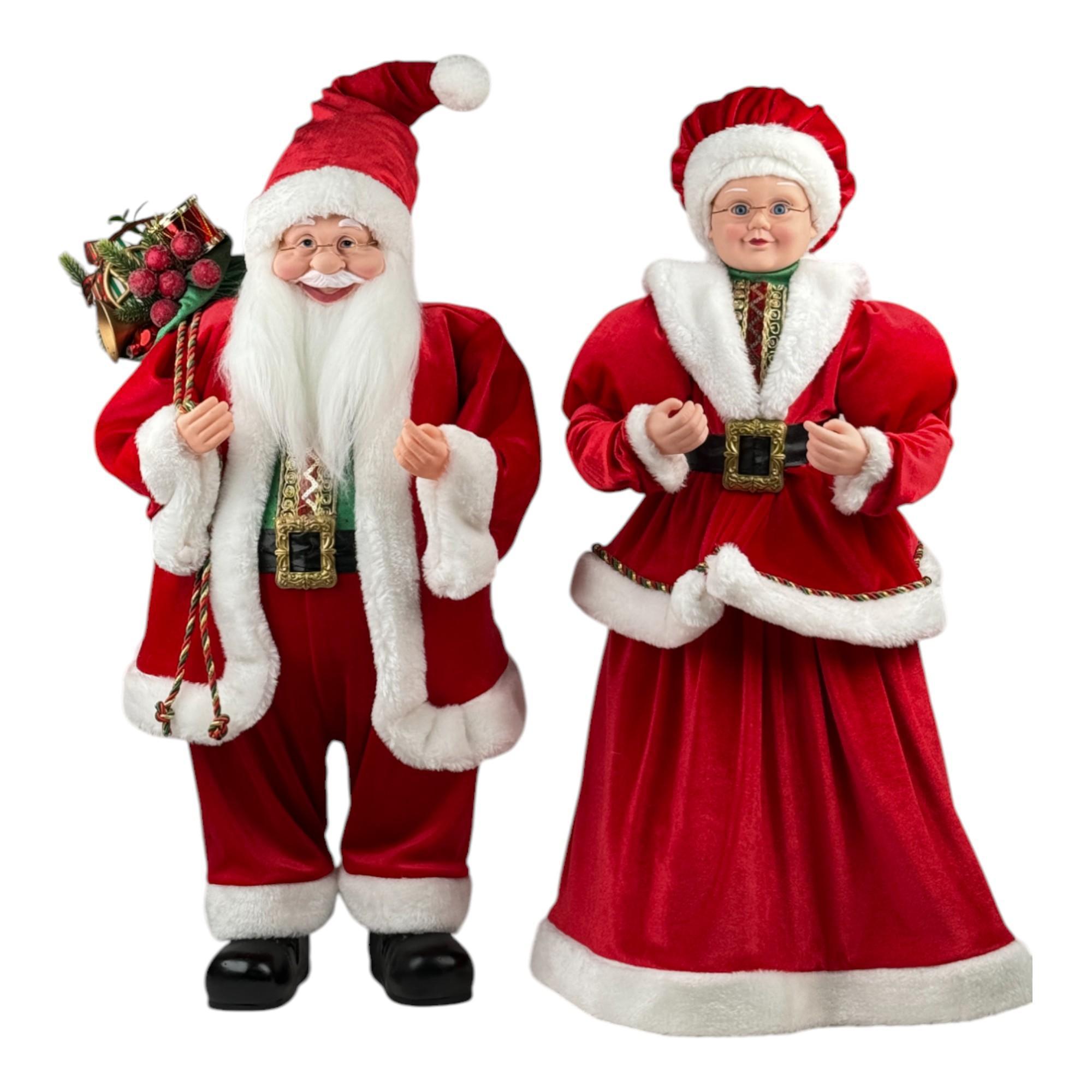 JG SANTA/MAMA SANTA DECORAÇÃO 2PCS - 160-4503692