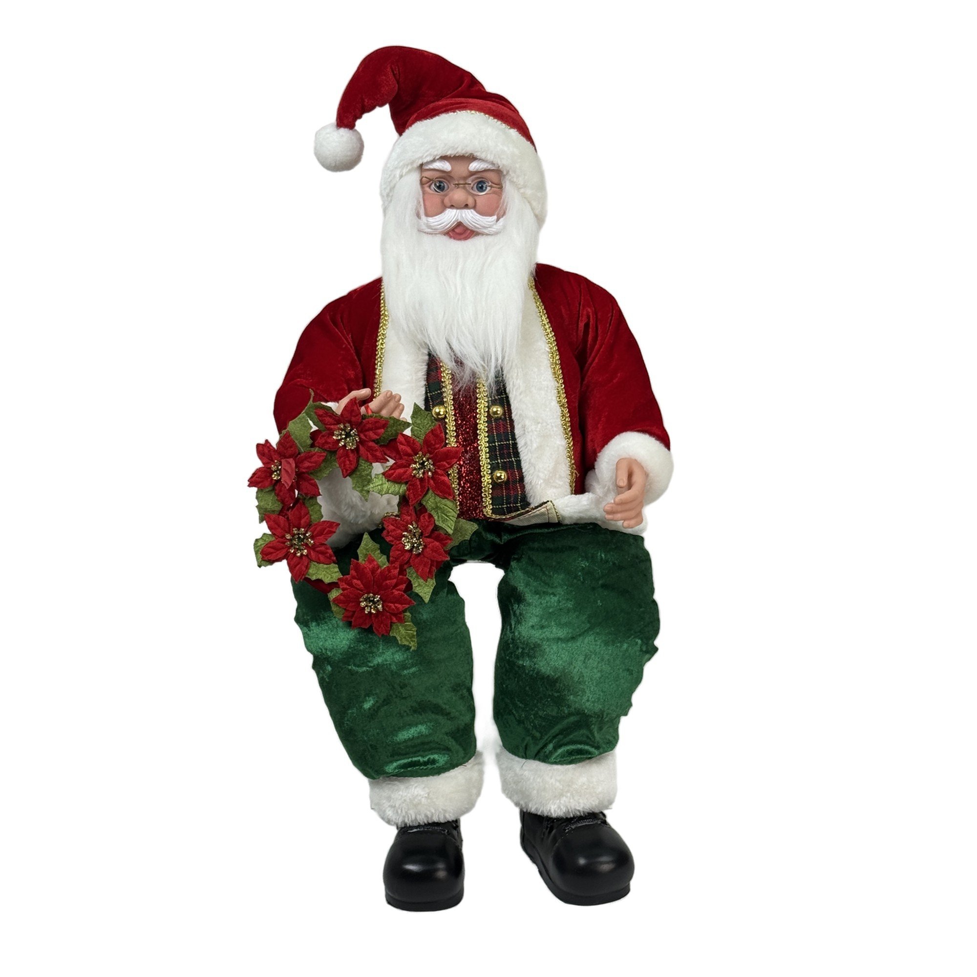 SANTA SENTADO C/MUS C/MOV - 160-4504008