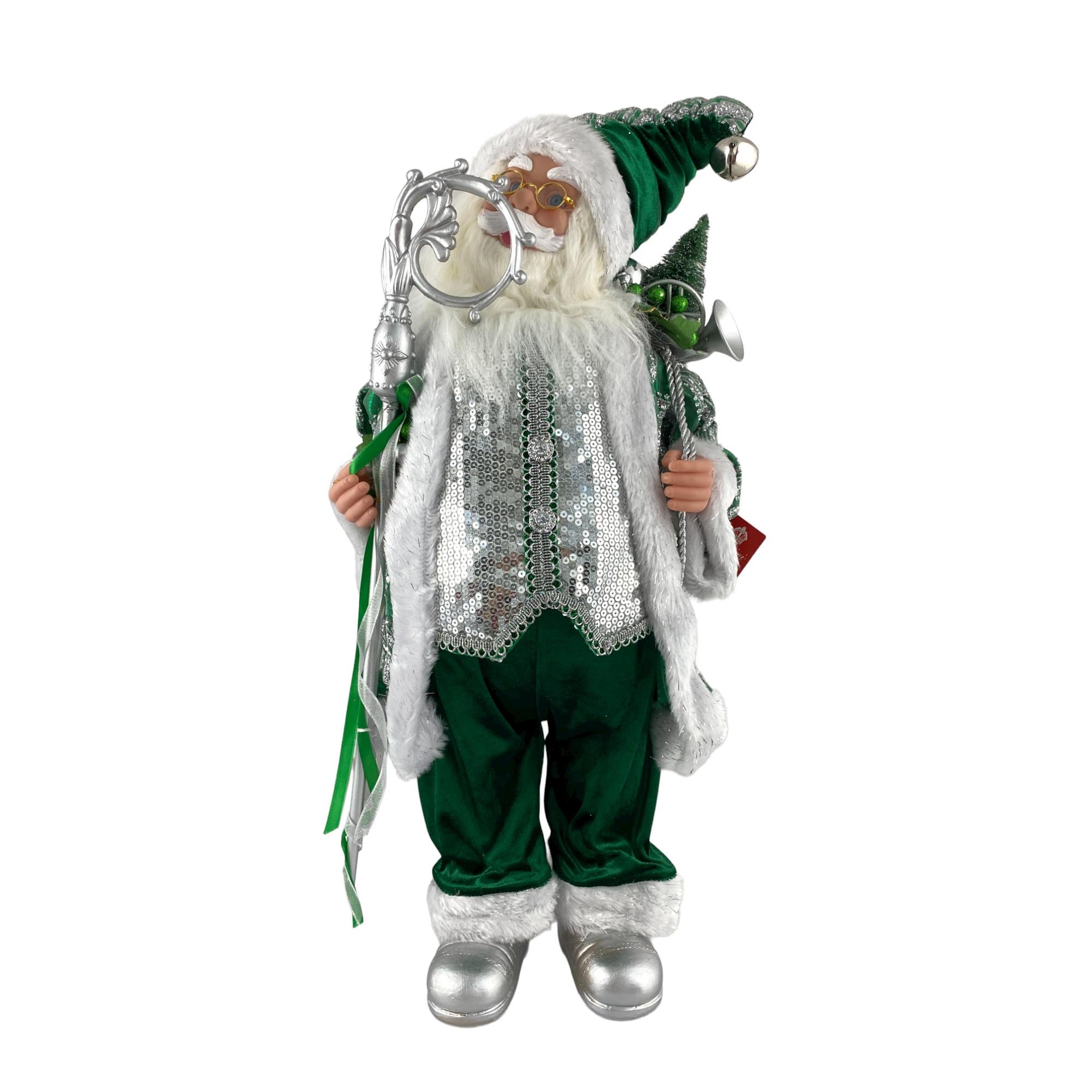 STANDING SANTA W/MUSIC 30X20X66.04CM - 160-7000830